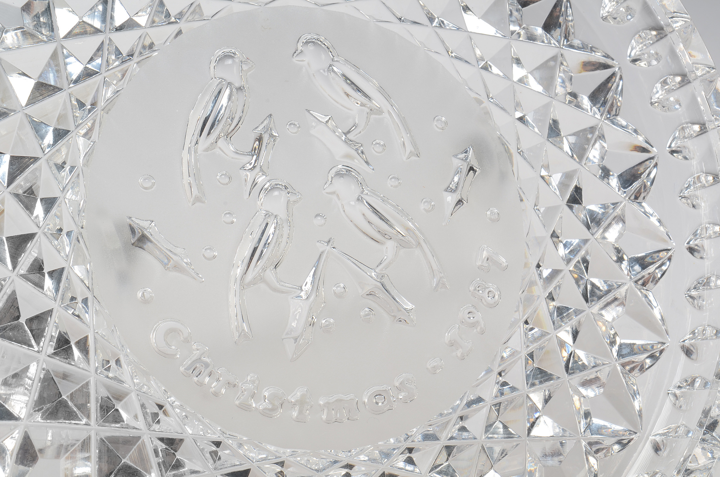 Waterford 1987 Christmas Plate