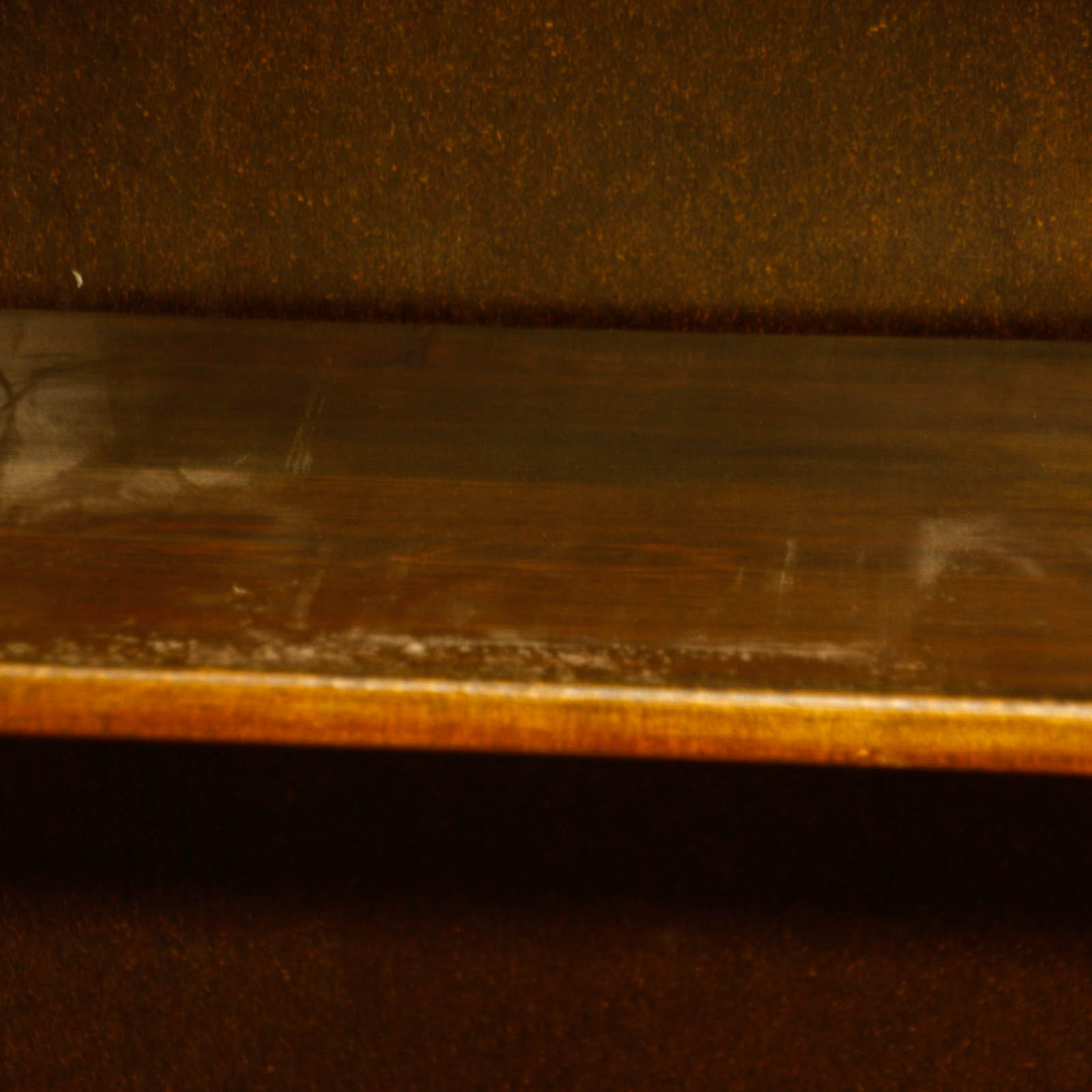 Walnut Stained Bookcase