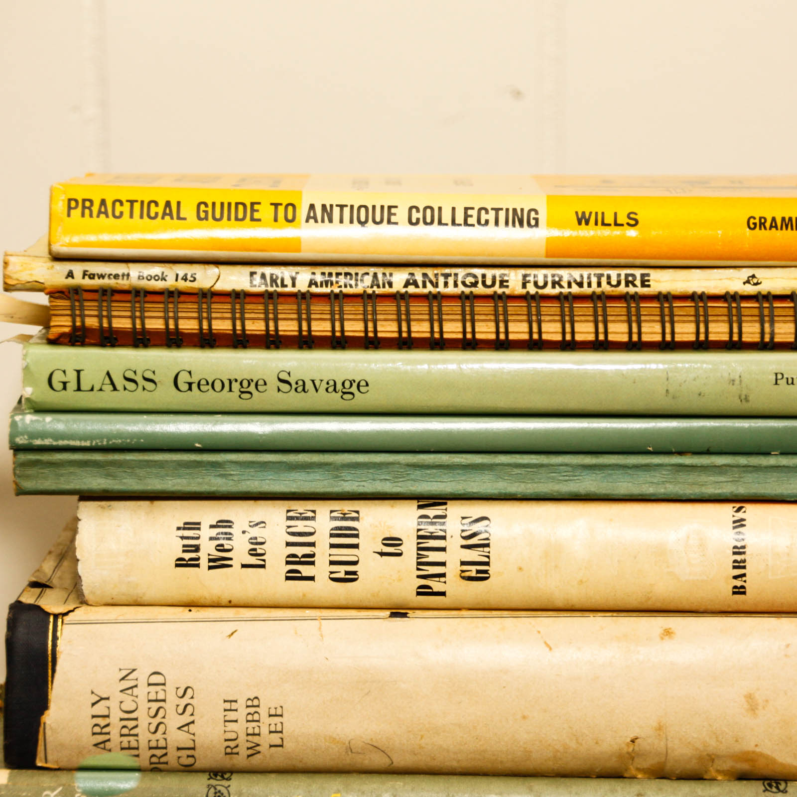 Vintage Reference Books for Antiques
