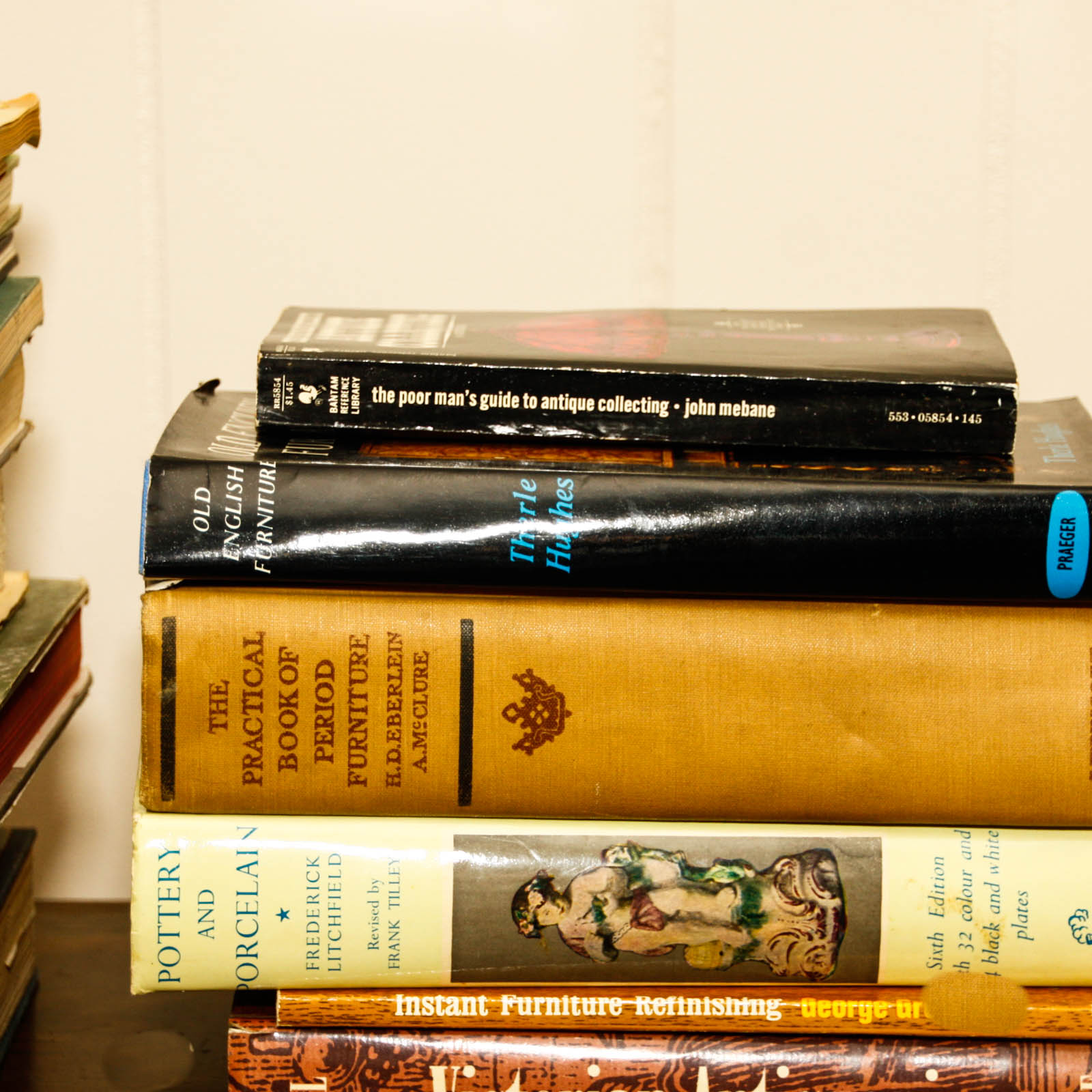 Vintage Reference Books for Antiques