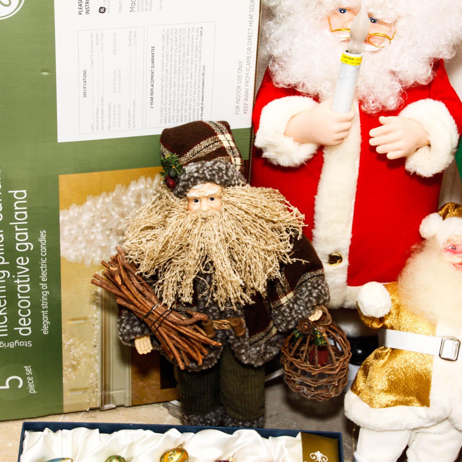 Collection of Christmas Decorations