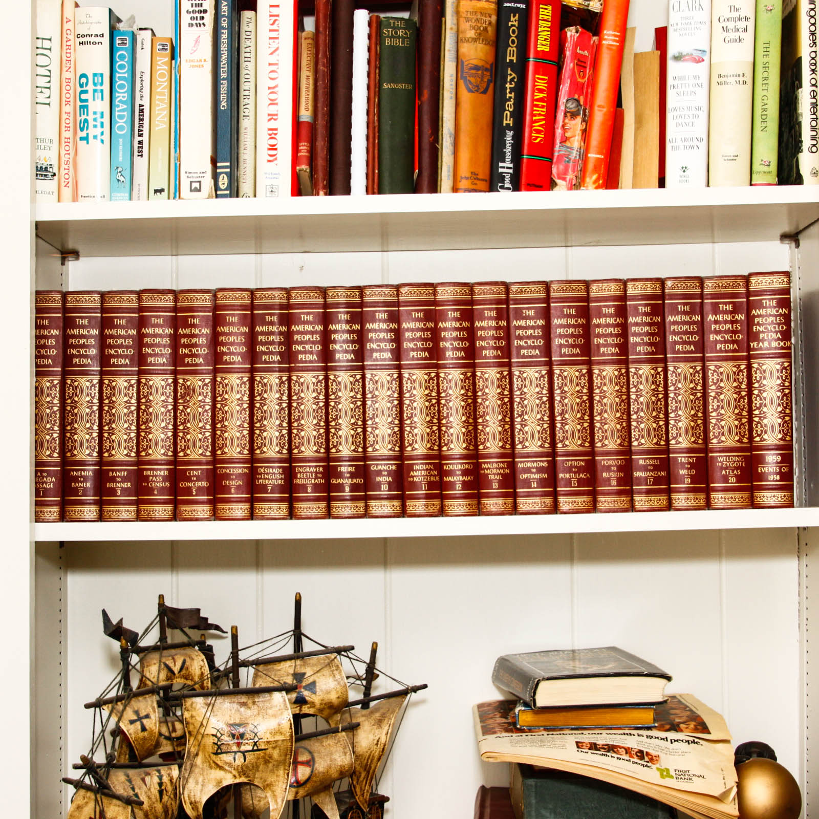 Set of The American Peoples Encyclopedias