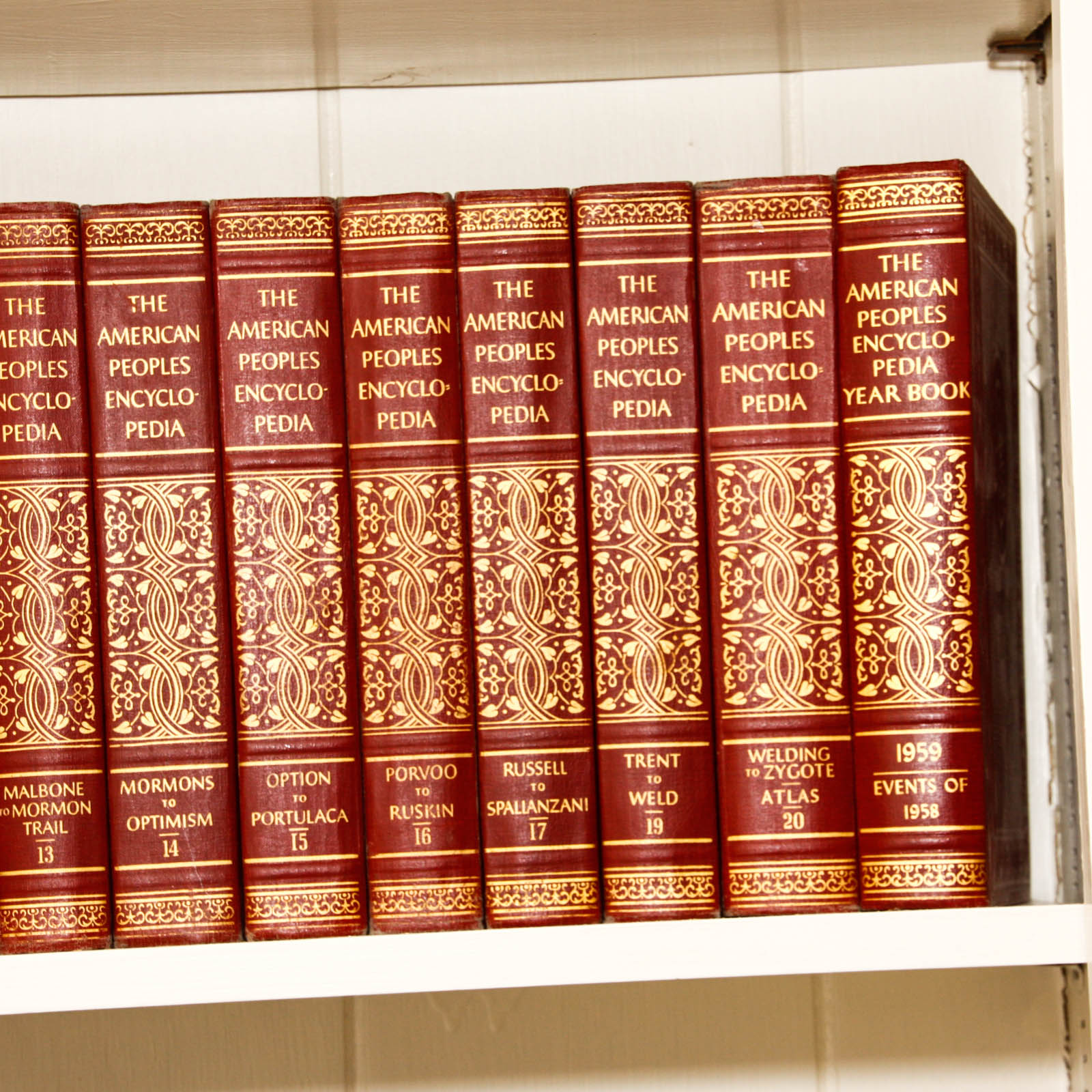 Set of The American Peoples Encyclopedias