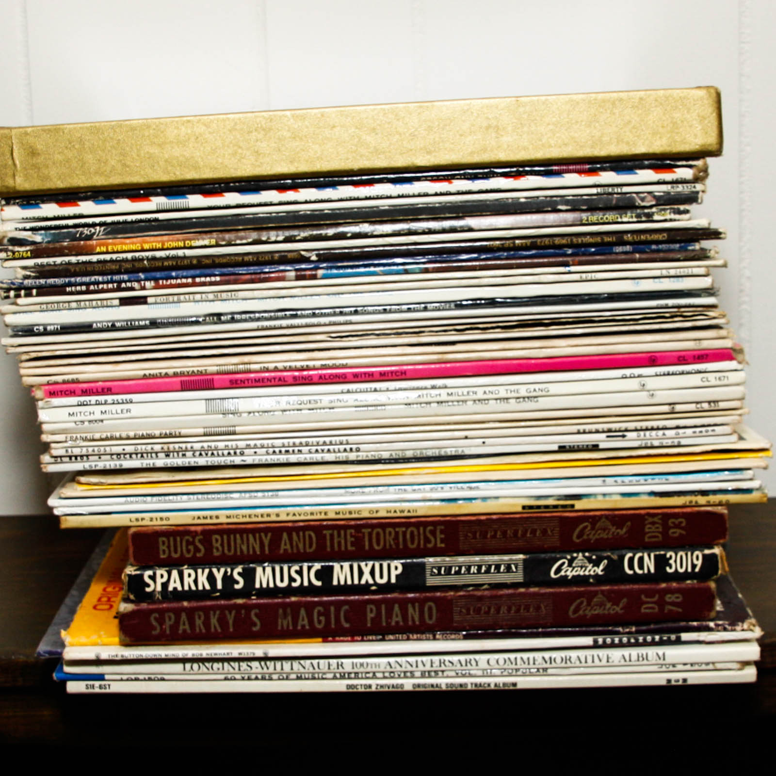 Sizable Assortment of Vintage Records