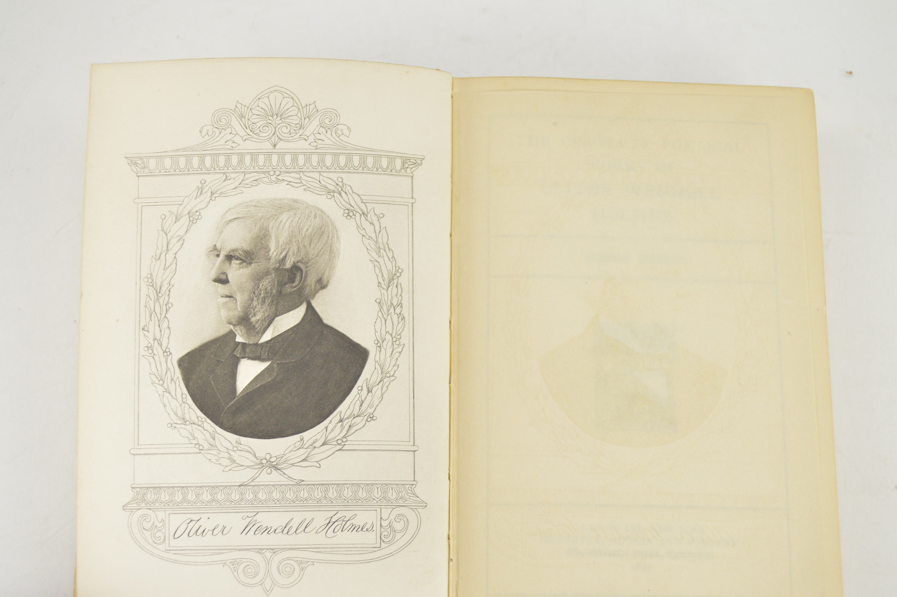 Antique Books of Poetry