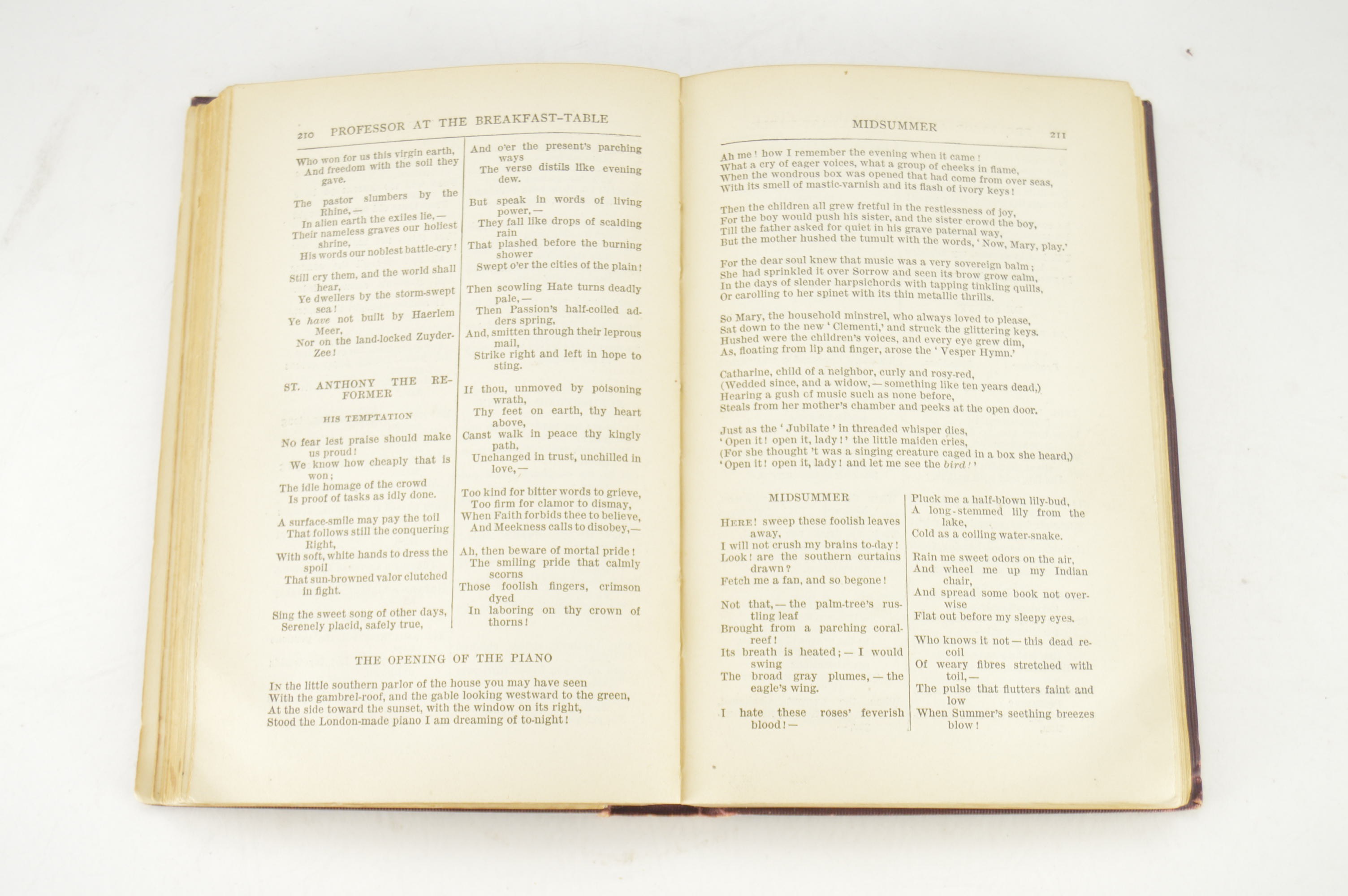 Antique Books of Poetry