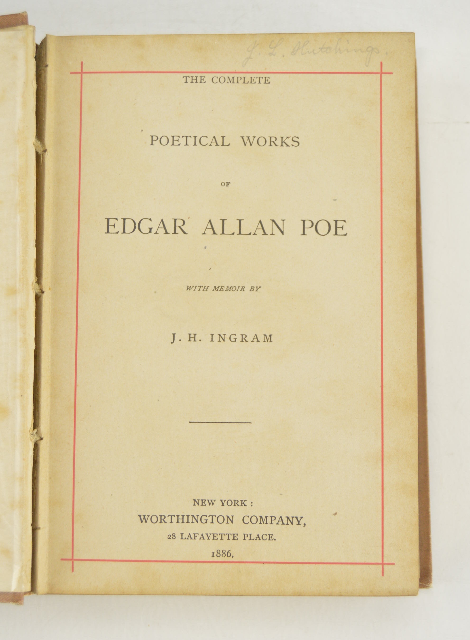 Antique Books of Poetry