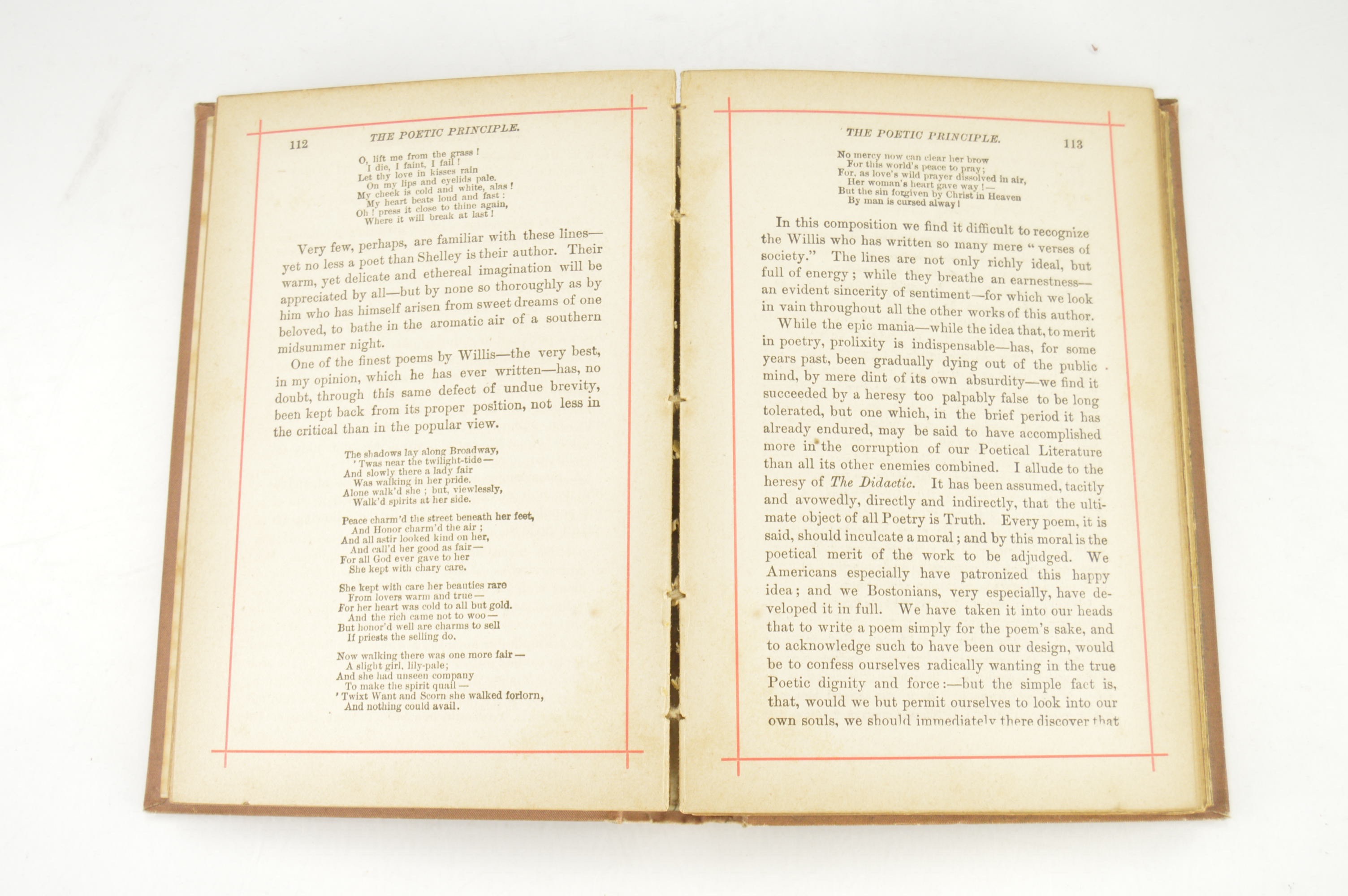 Antique Books of Poetry