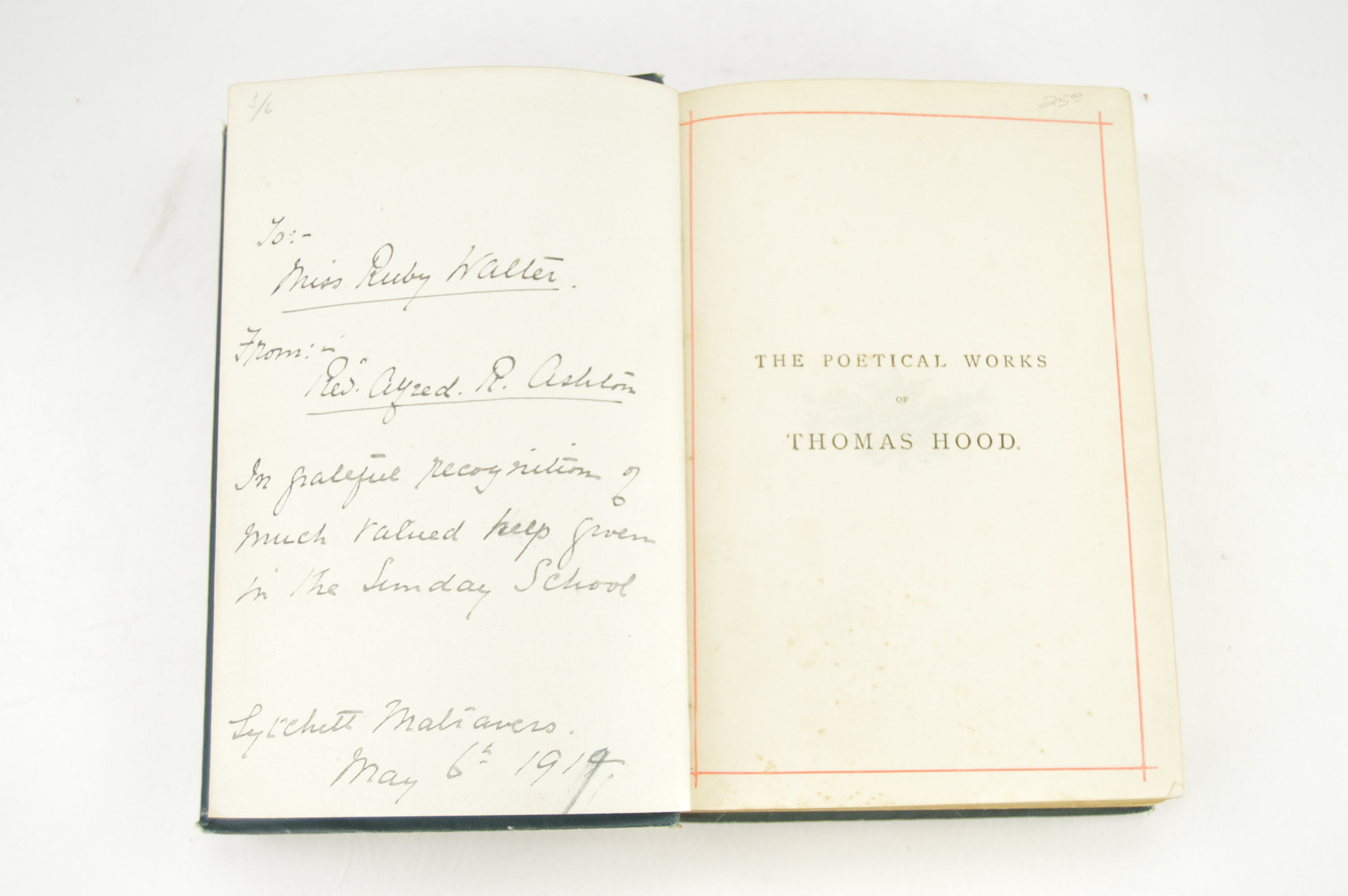 Antique Books of Poetry