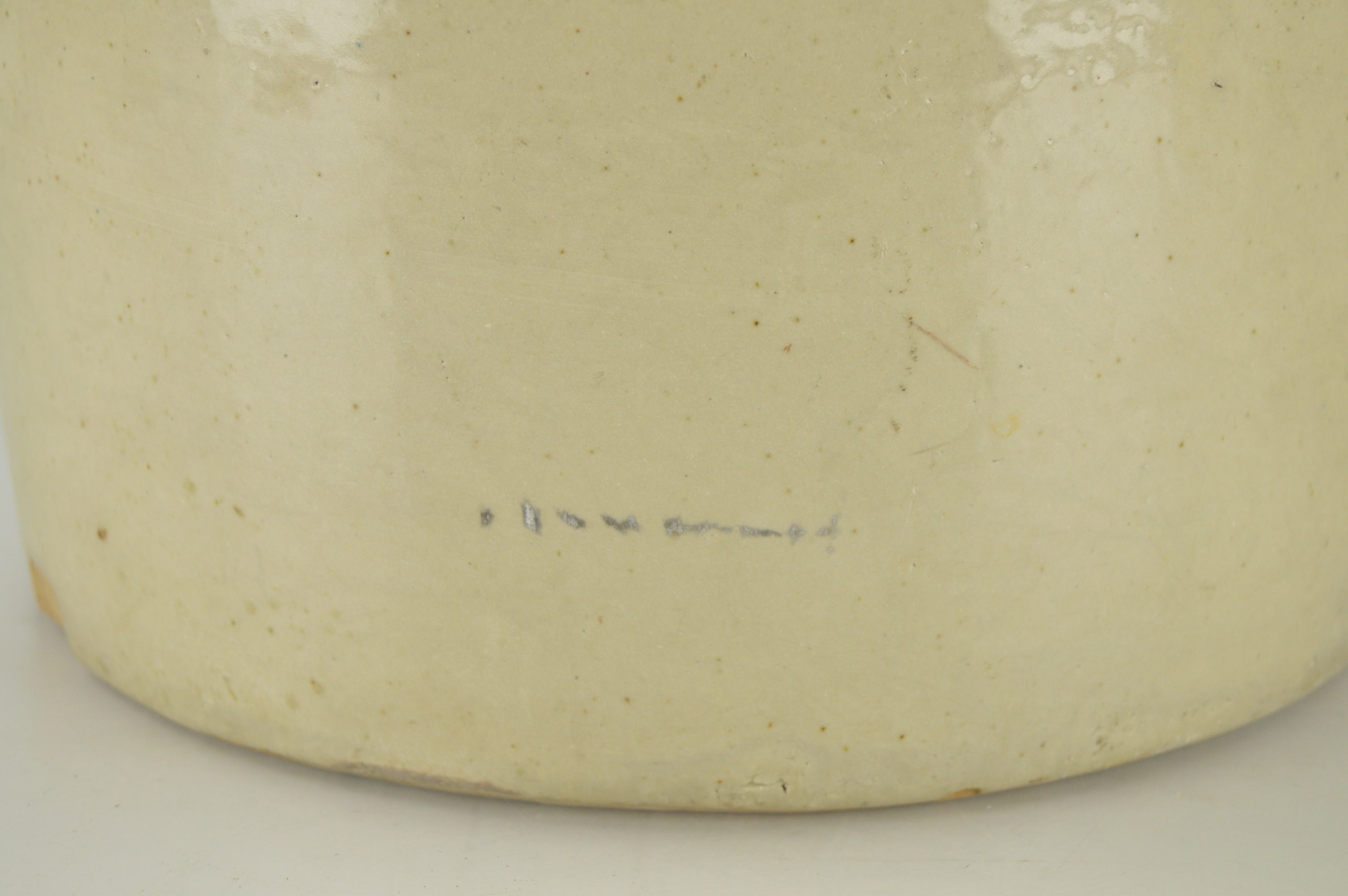 Two Large Stoneware Crocks