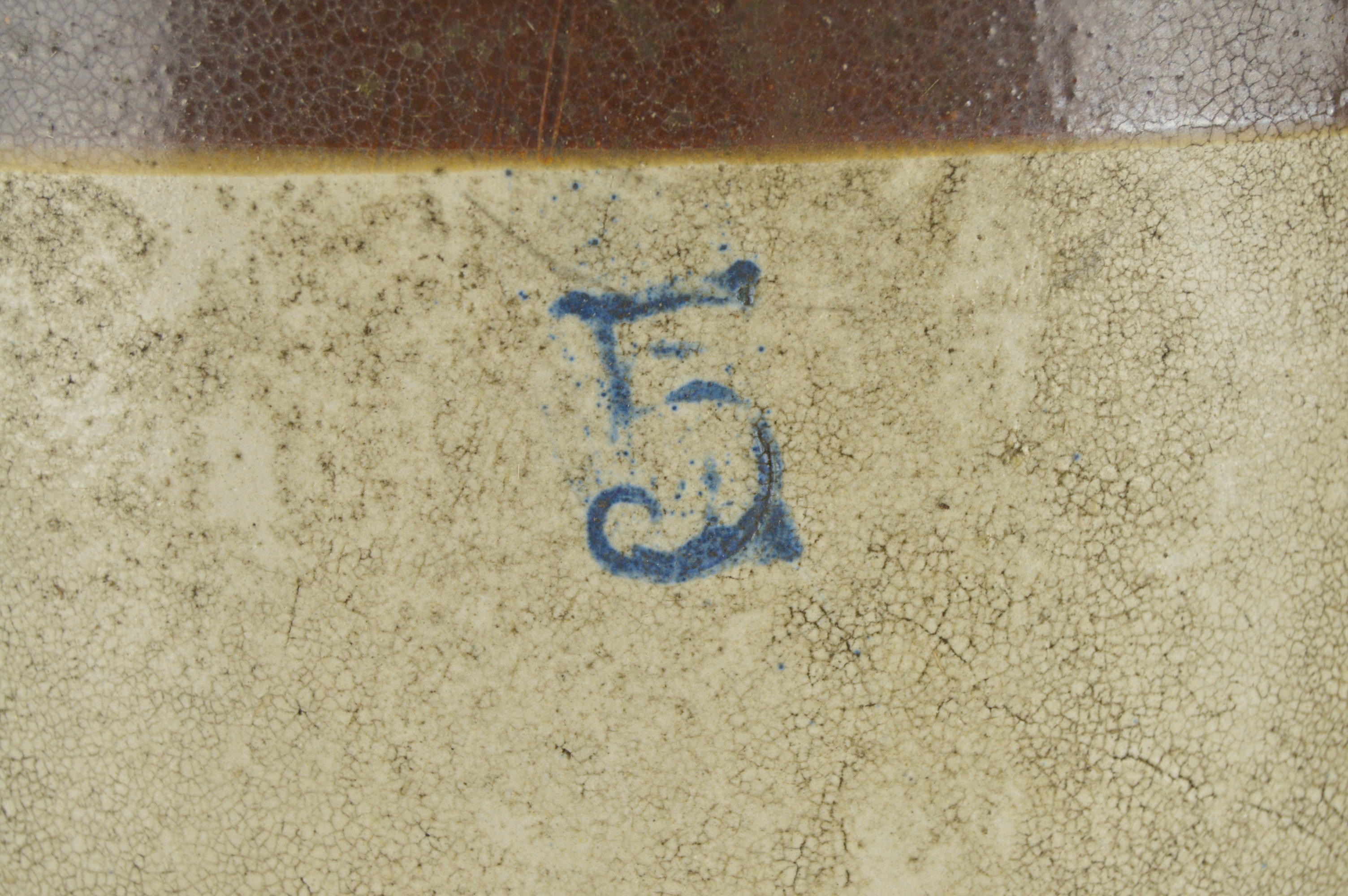 Two Large Stoneware Crocks