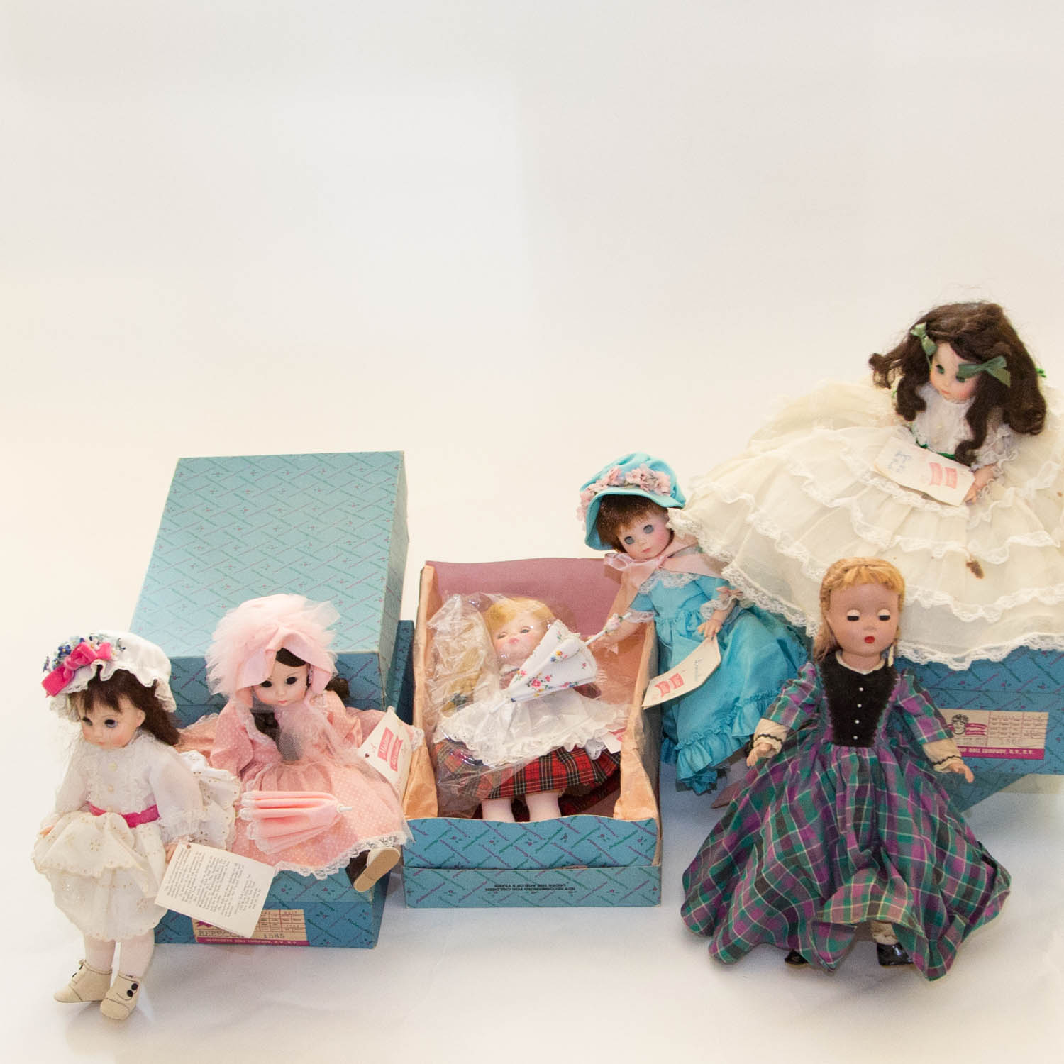 Collection of Vintage Madame Alexander Dolls