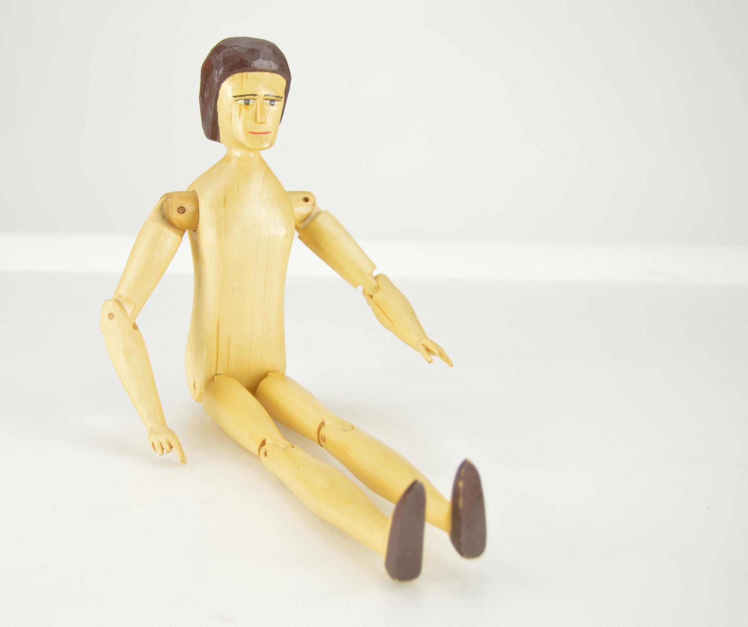 Wooden Dolls including Hand Made Jig Dolls