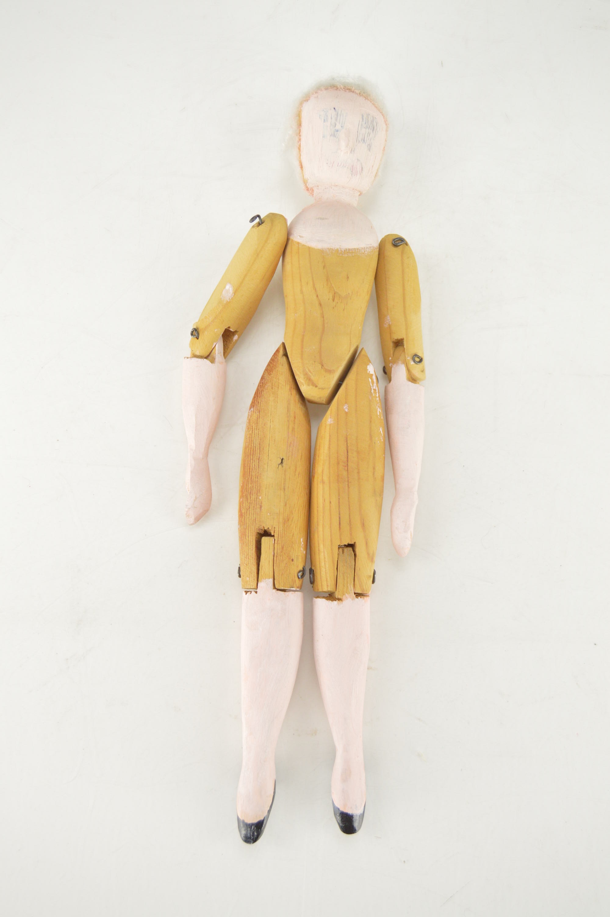 Wooden Dolls including Hand Made Jig Dolls