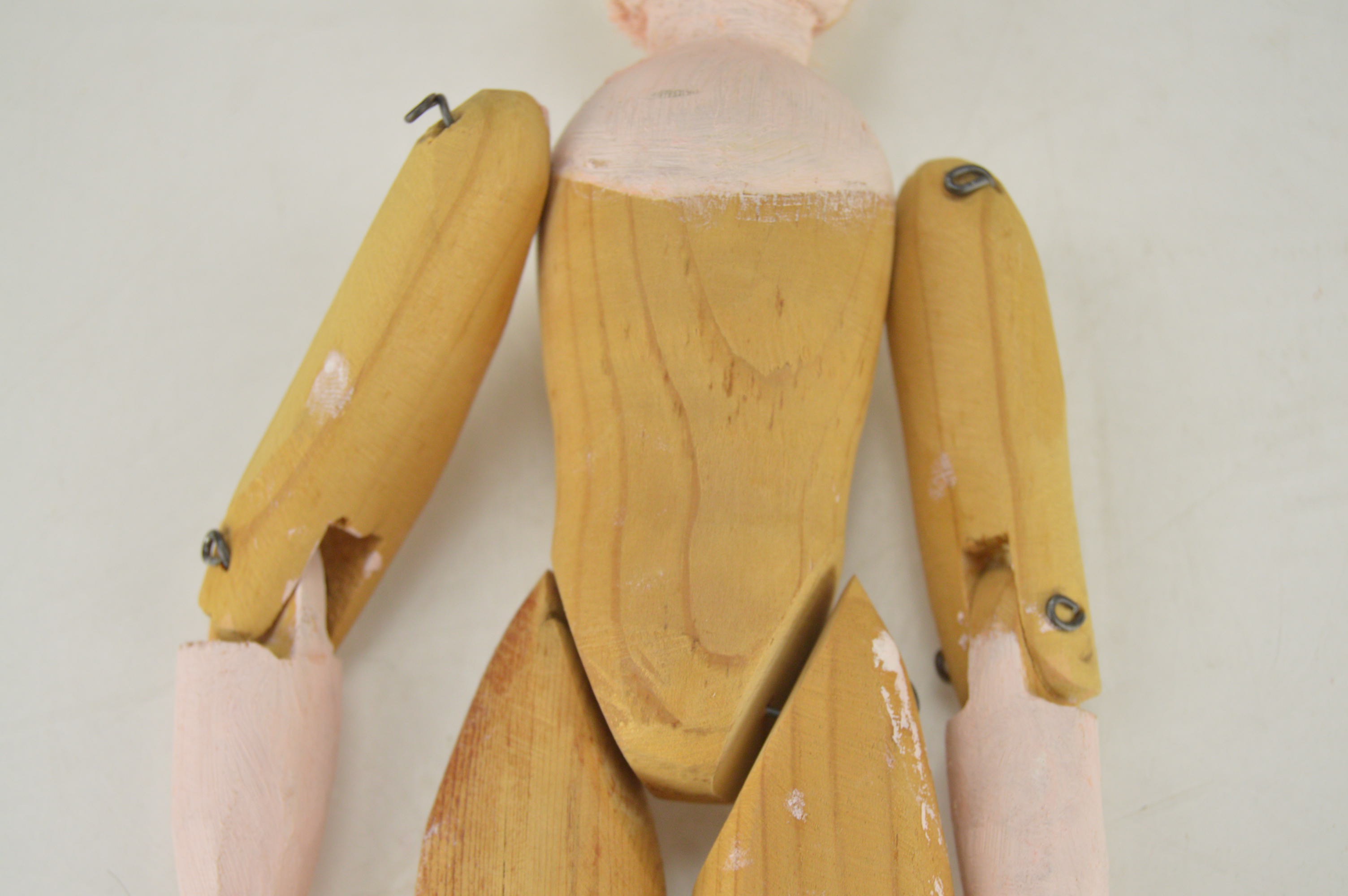 Wooden Dolls including Hand Made Jig Dolls