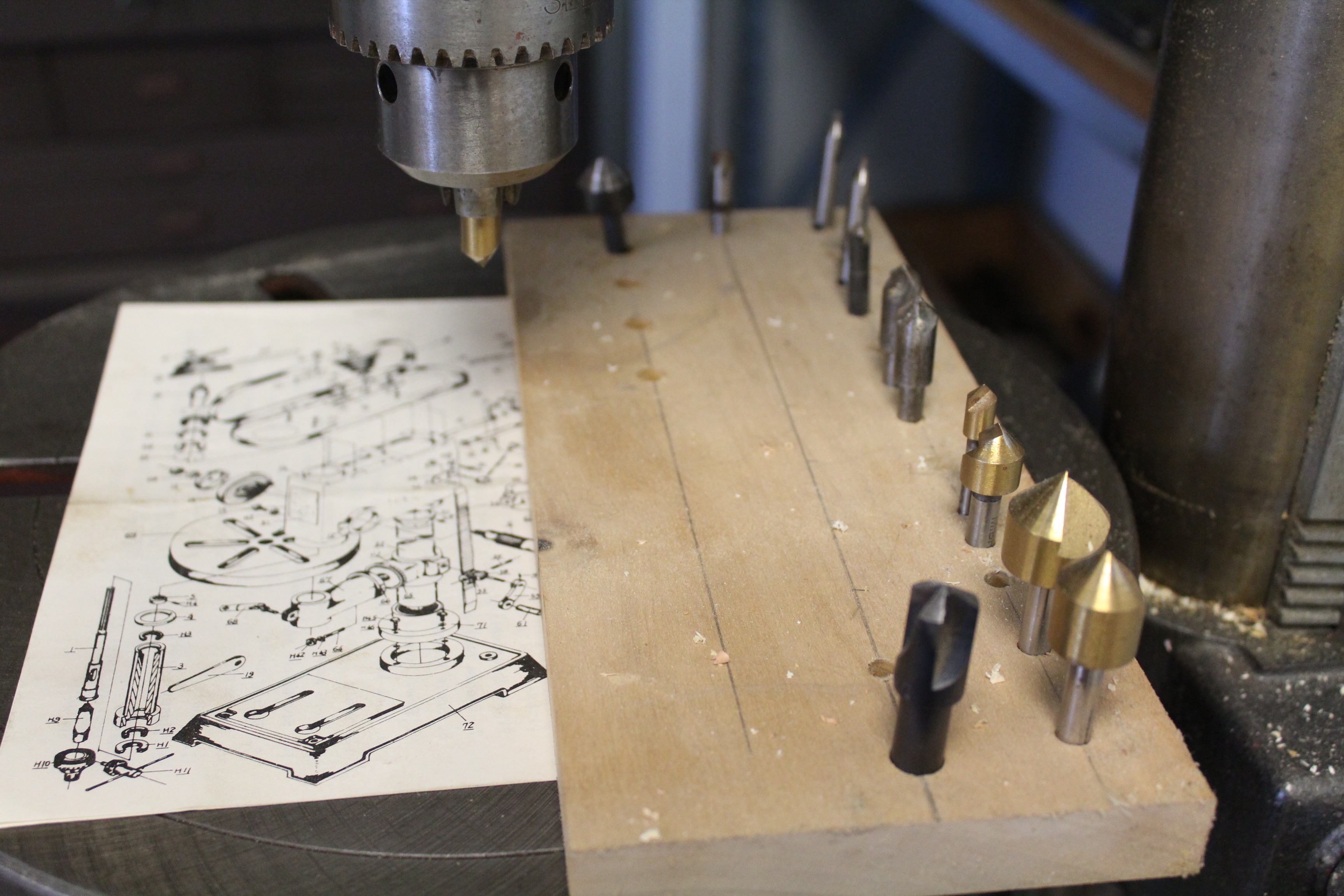 Guardian Power 12 Speed Drill Press