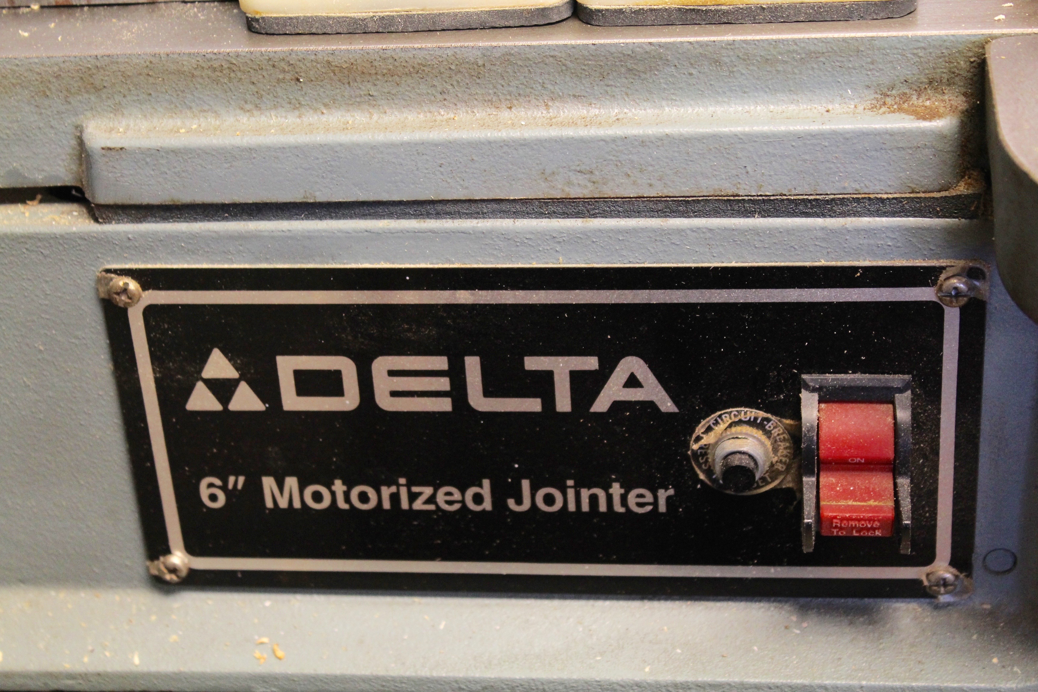 Delta 6" Motorized Jointer on Stand