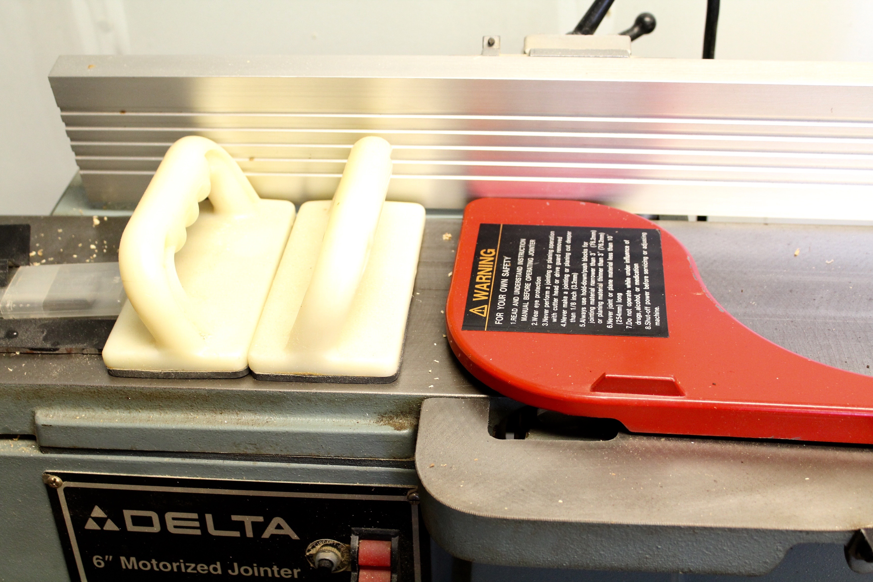 Delta 6" Motorized Jointer on Stand