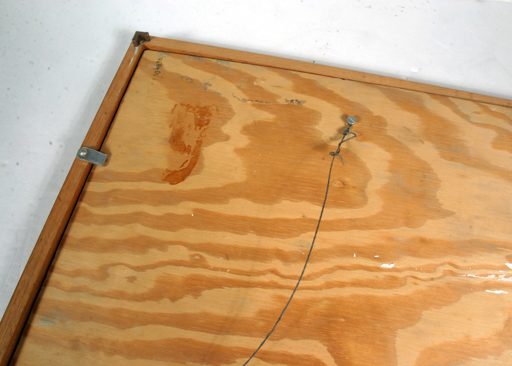 Original S. Ferraro Signed Painting on Wood