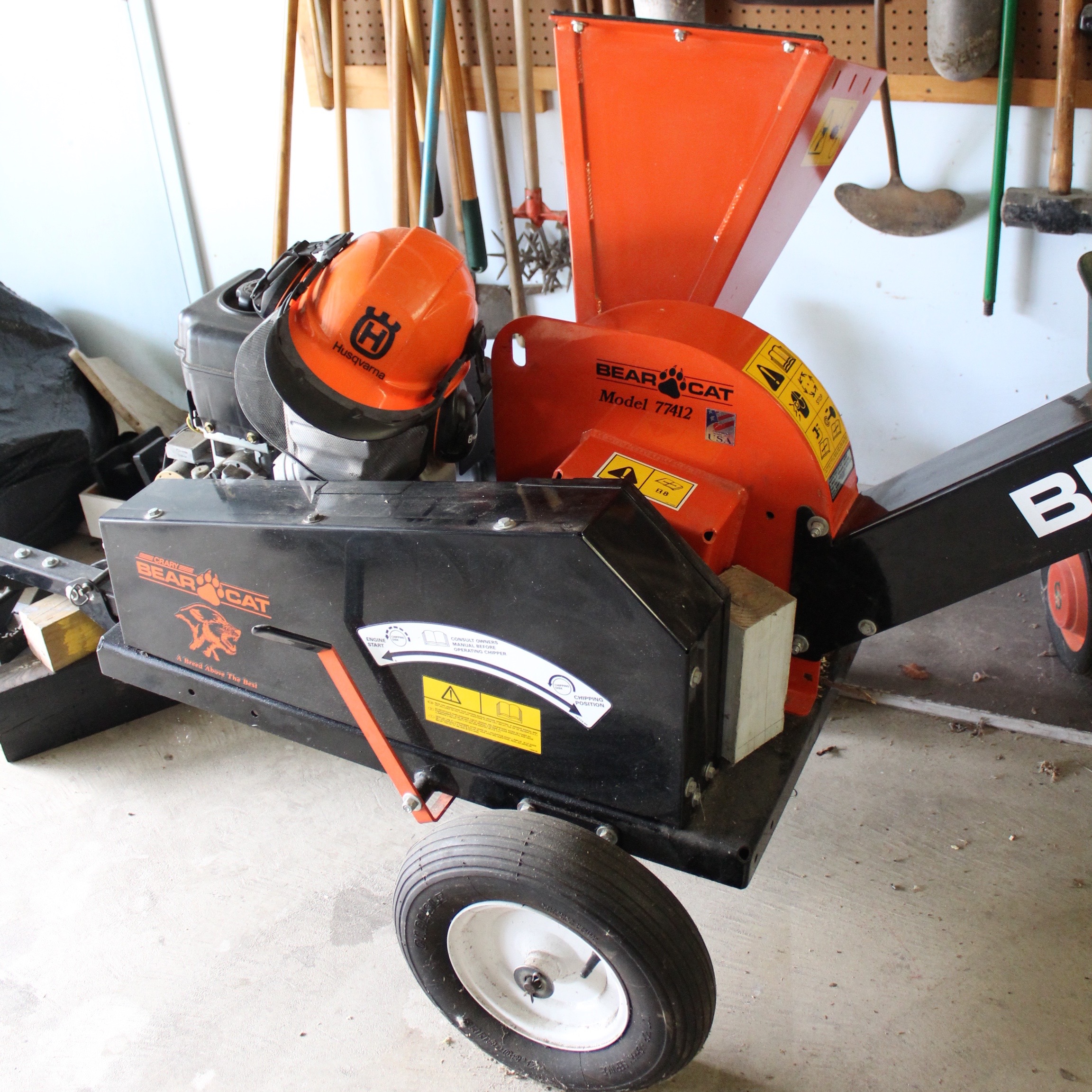 Crary Bear Cat Towable Chipper