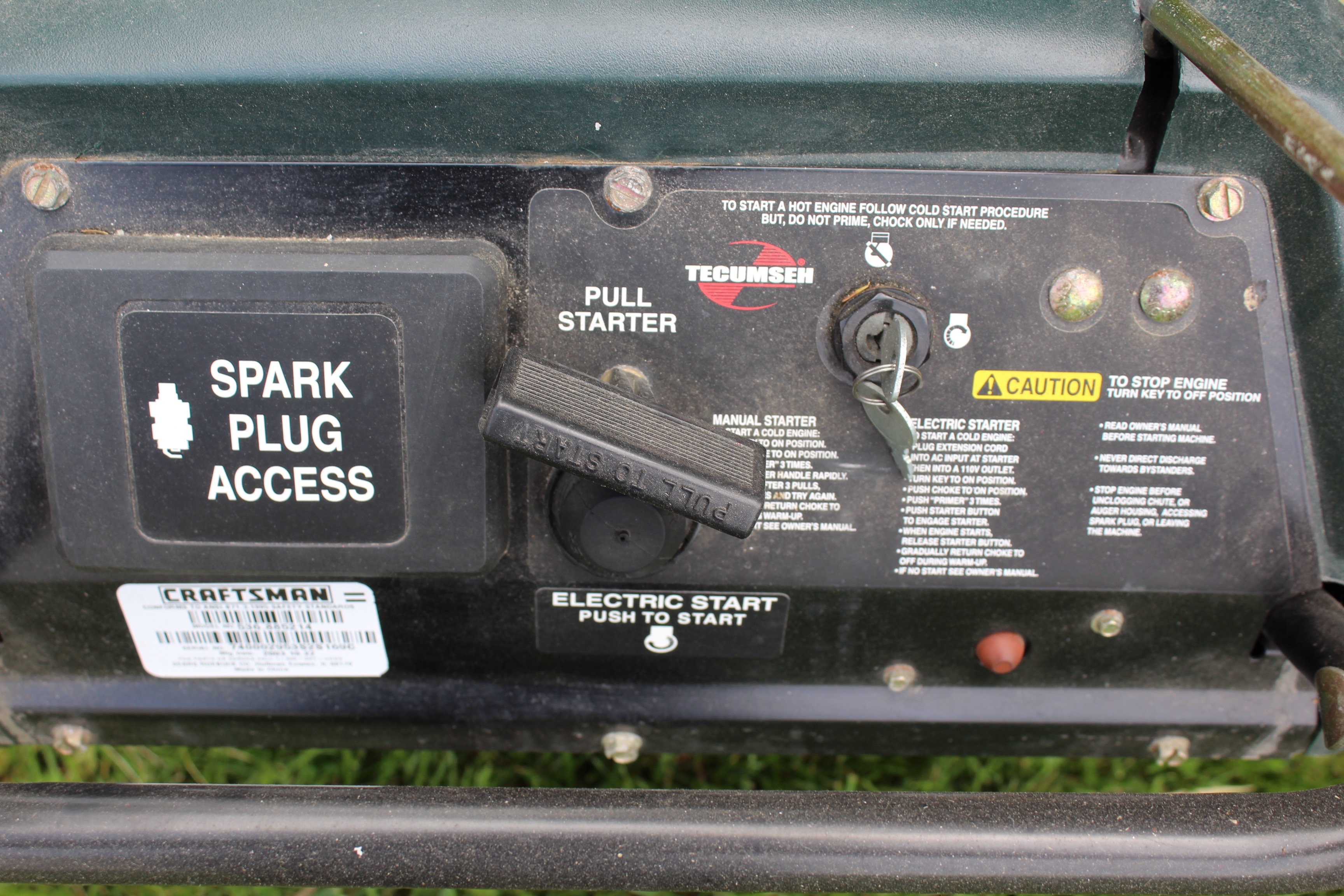 Craftsman 5.0 Horsepower Snow Thrower