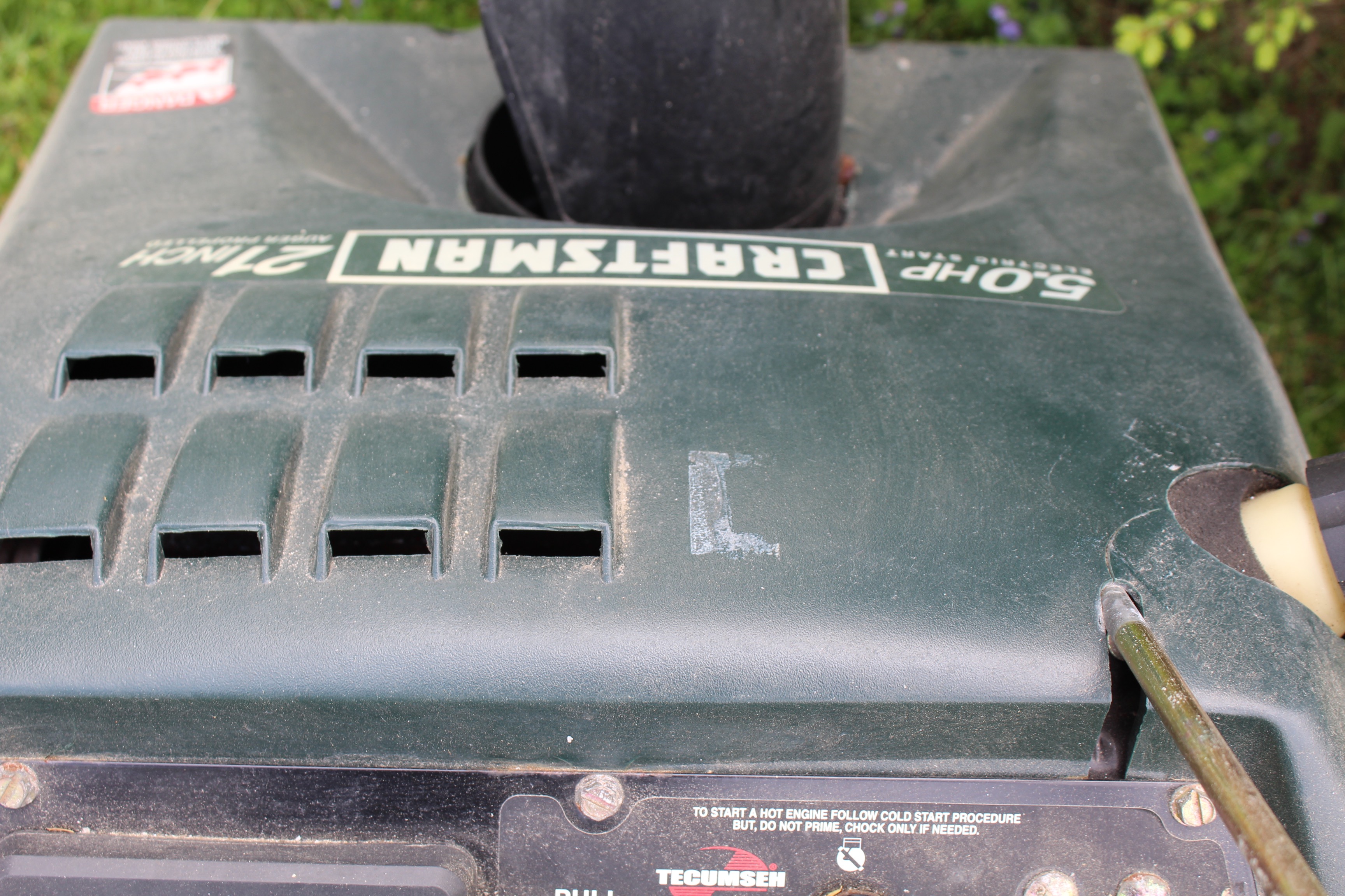 Craftsman 5.0 Horsepower Snow Thrower