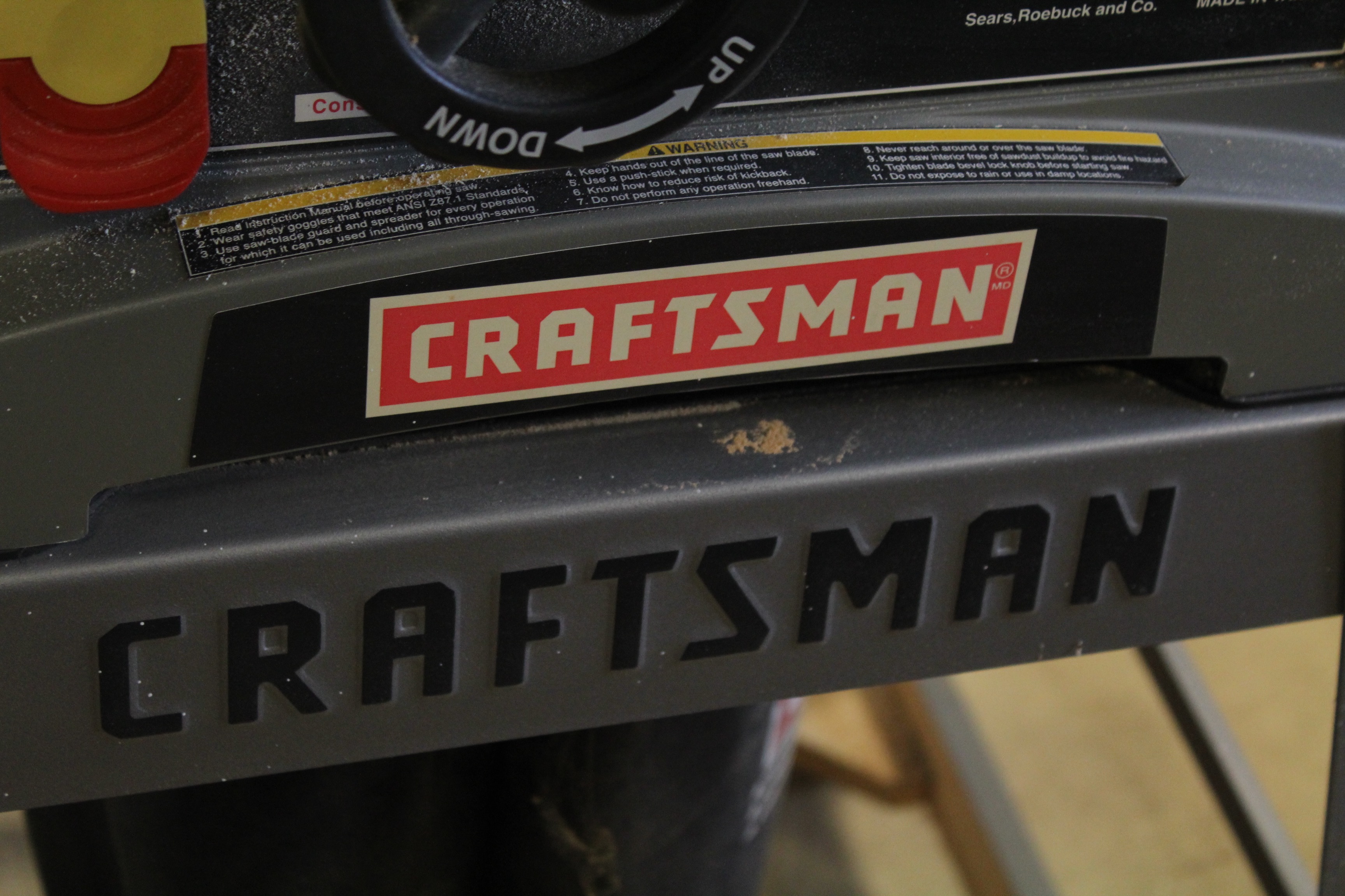 Craftsman Table Saw