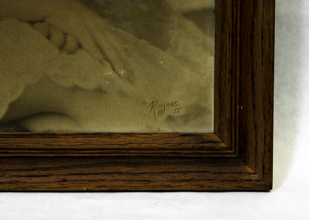 Vintage Portrait Painting