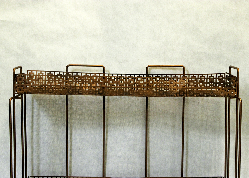 Vintage Metal Shelf