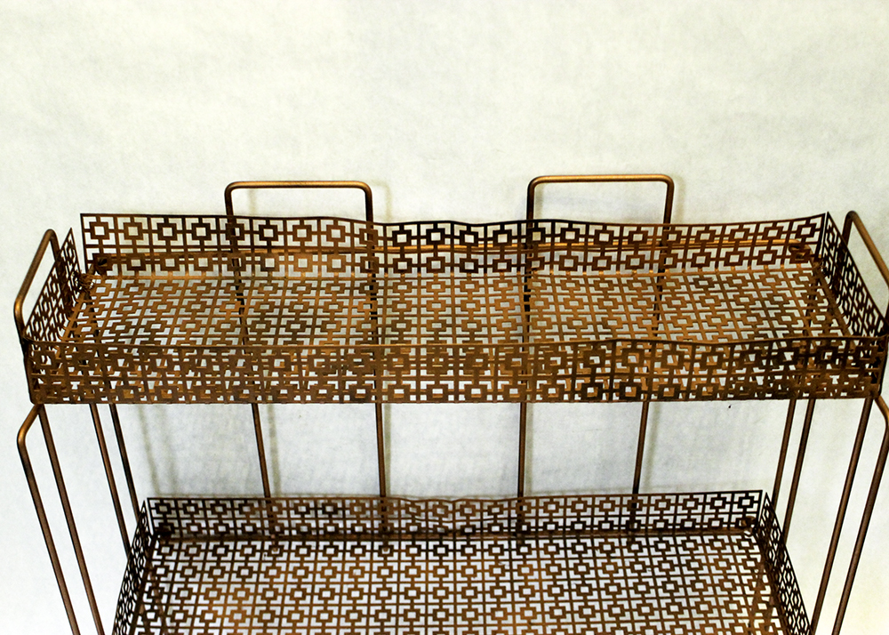 Vintage Metal Shelf