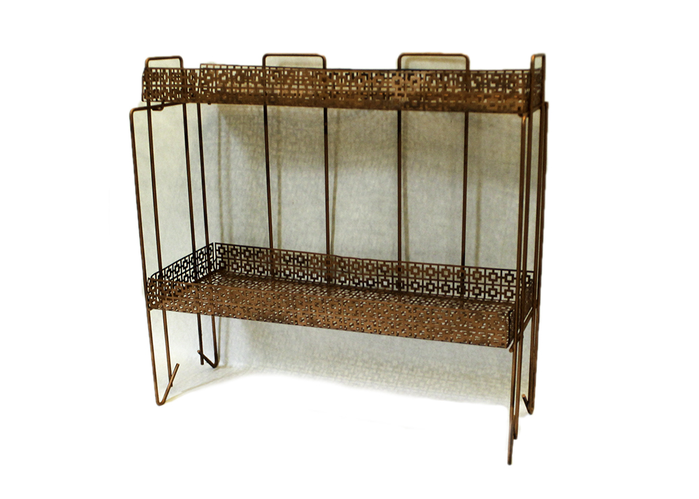 Vintage Metal Shelf