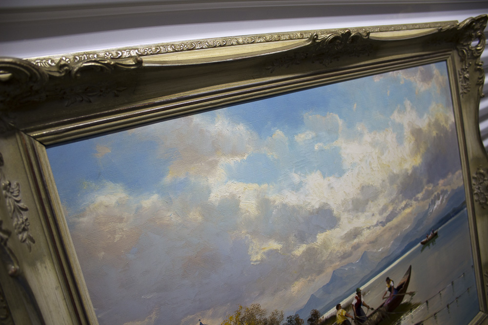 Signed Helmut Stadelhofer Oil on Canvas