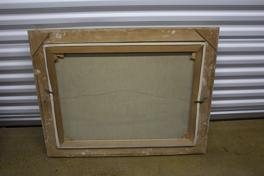 Signed Helmut Stadelhofer Oil on Canvas