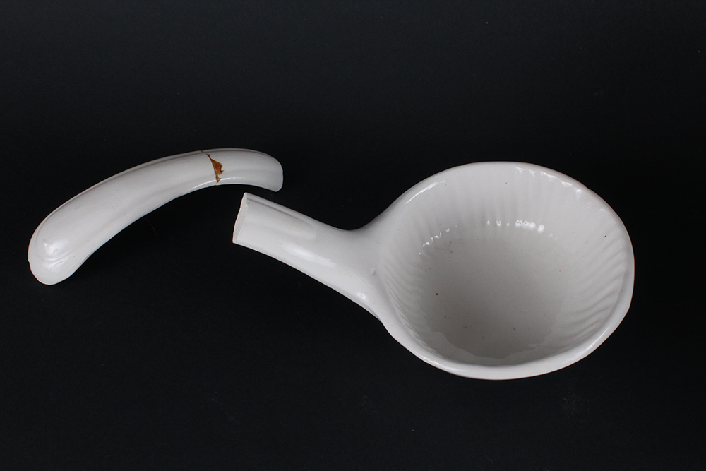 Pair of Italian White Ceramic Soup Tureens