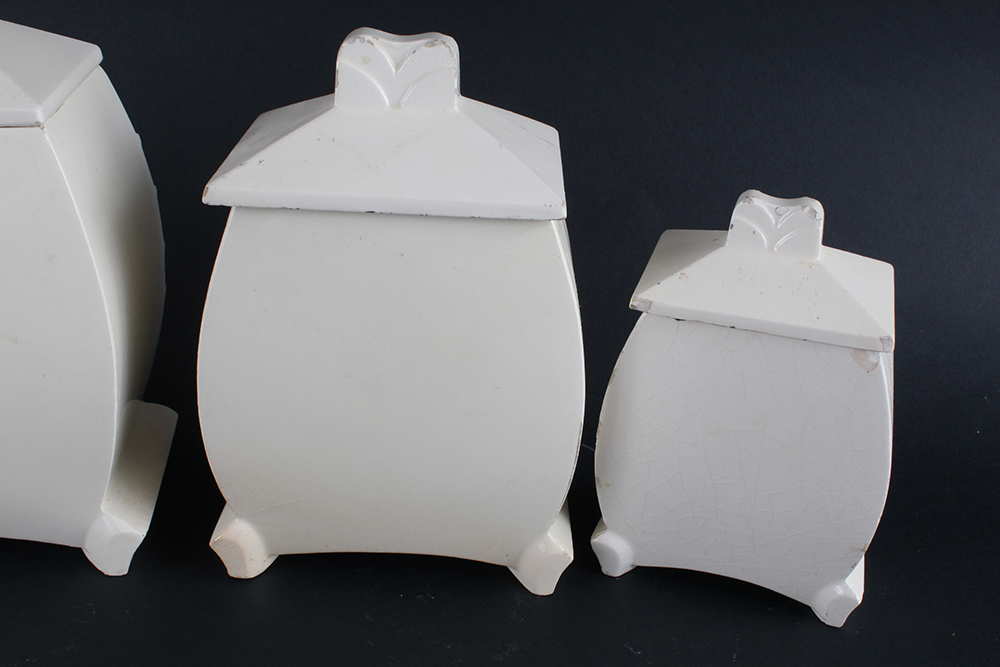 French Ceramic Kitchen Canisters