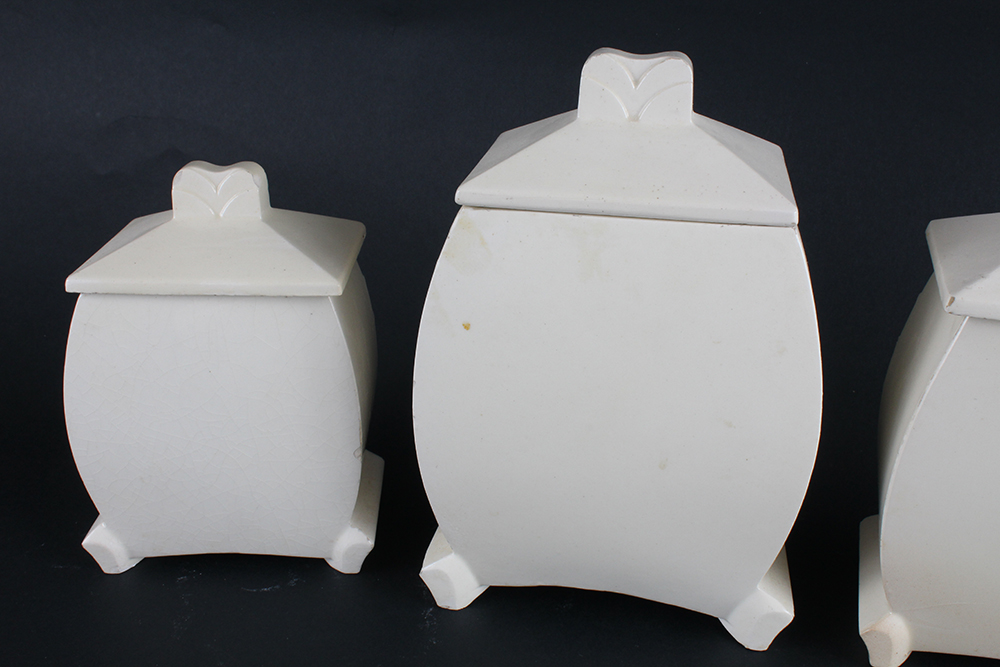 French Ceramic Kitchen Canisters