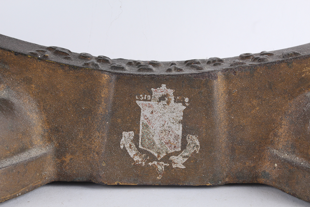 Antique Metal Scale with Copper Tray