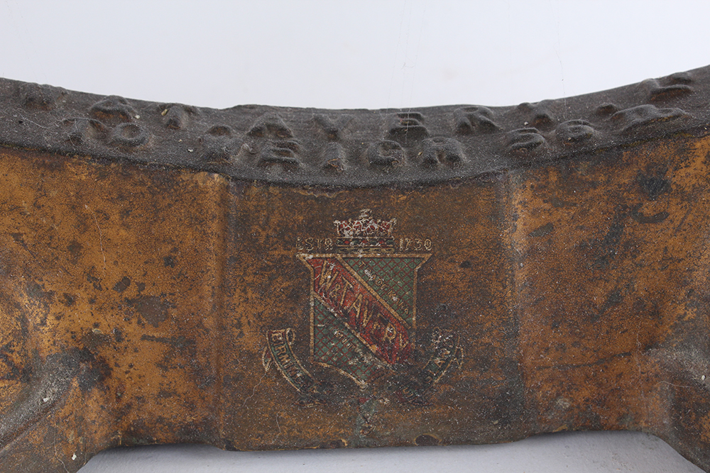 Antique Metal Scale with Copper Tray