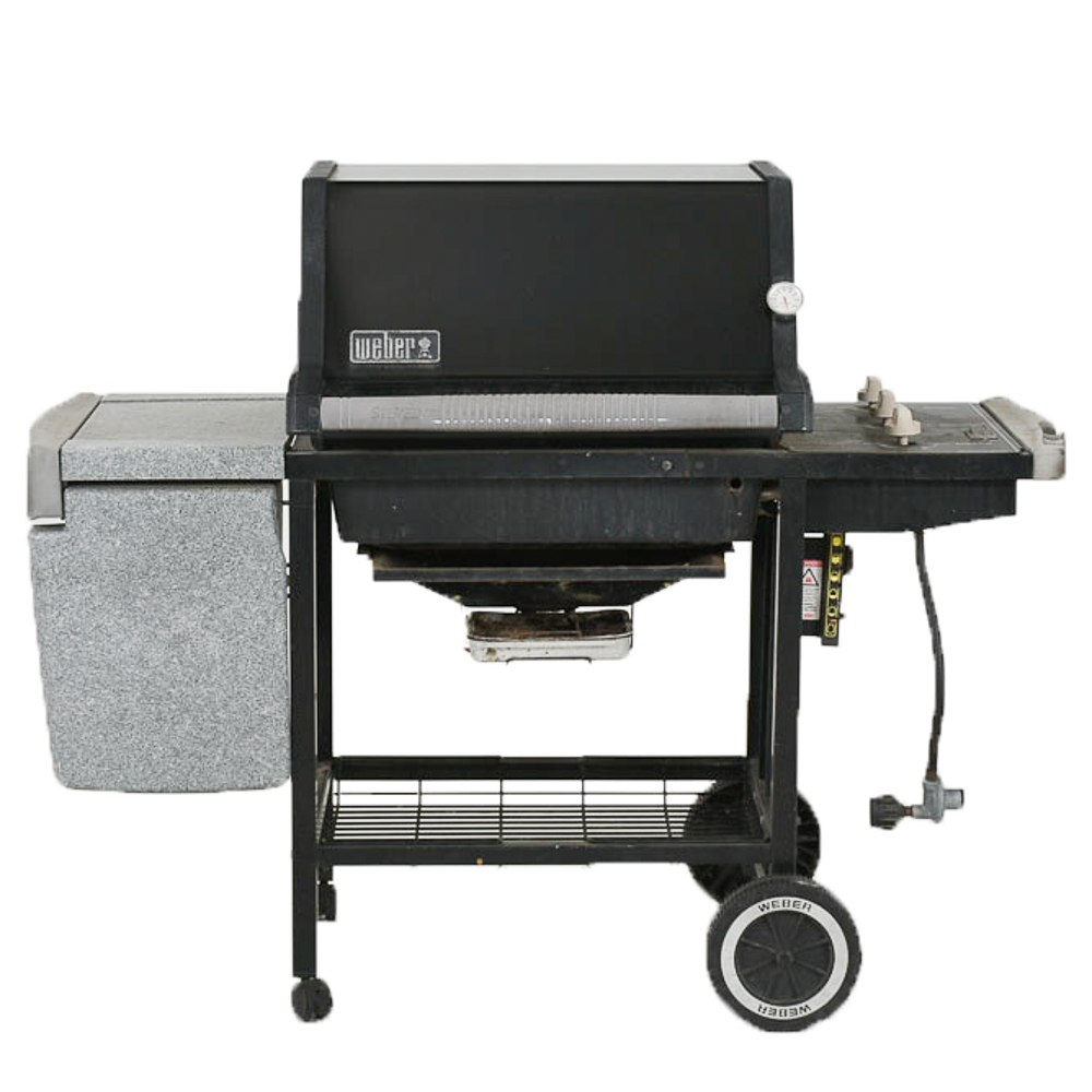 Weber Outdoor Gas Grill with Cover