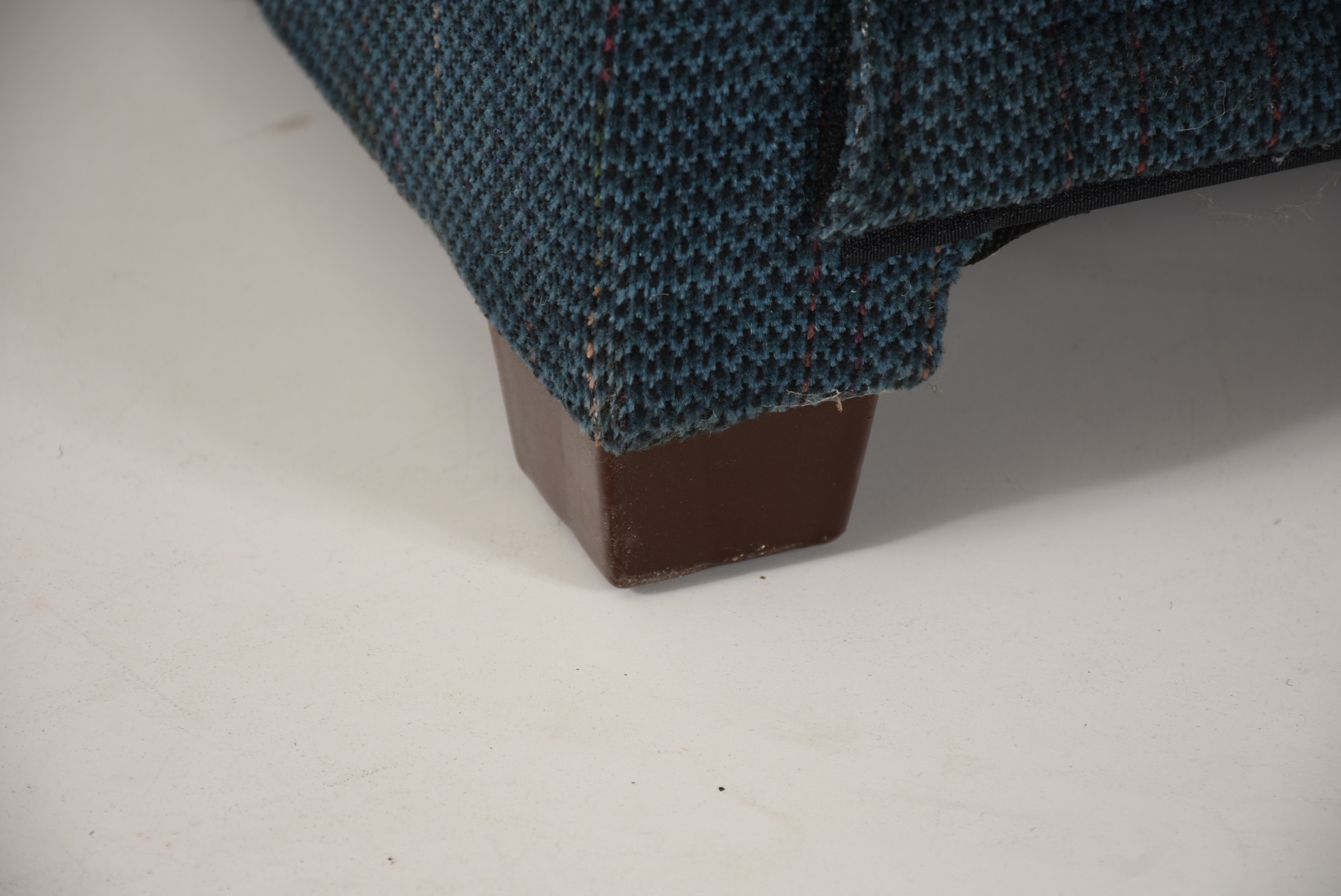 Blue Upholstered Electric Lift Chair