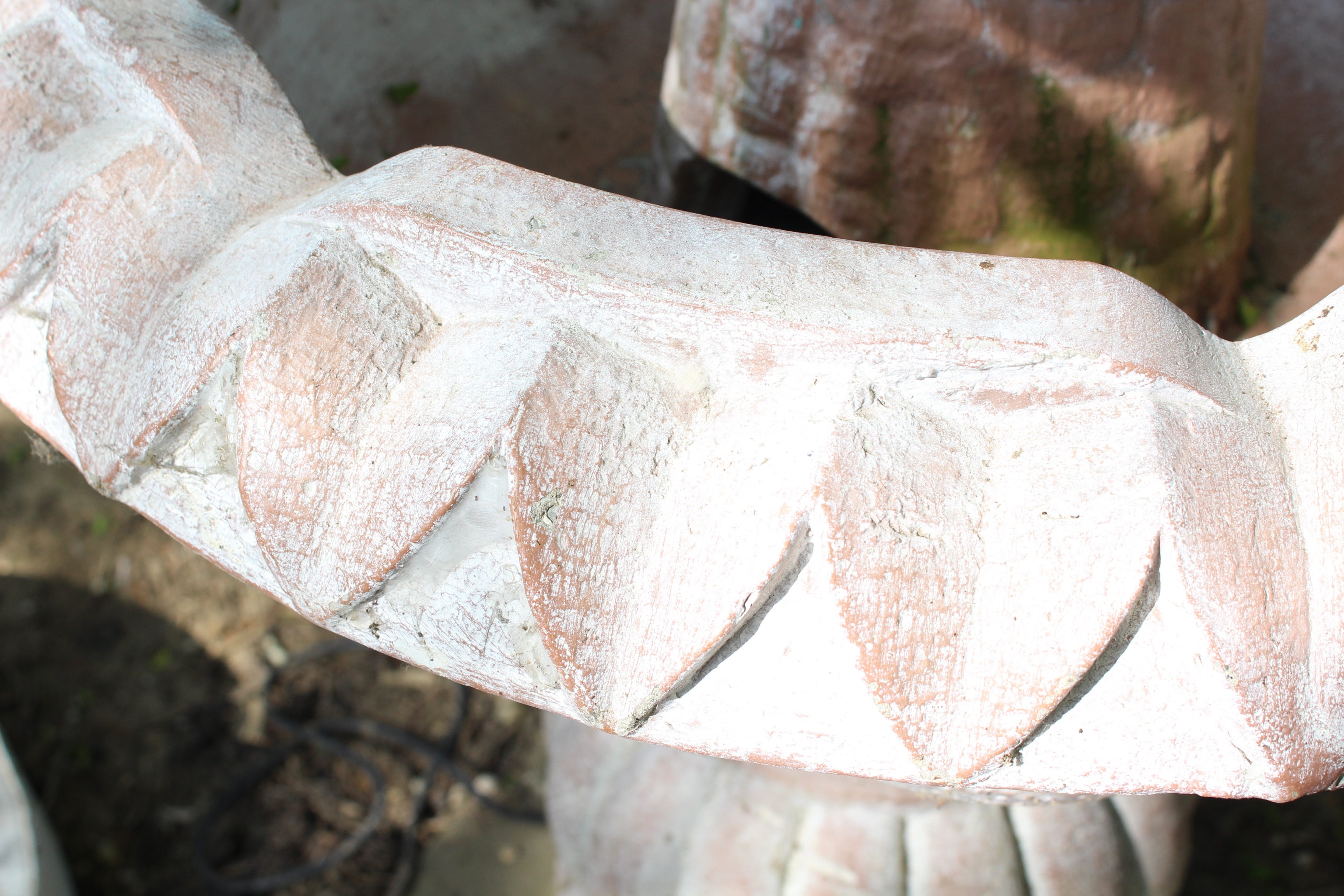 Henri Studio, Inc. Cast Concrete Bird Bath Fountain