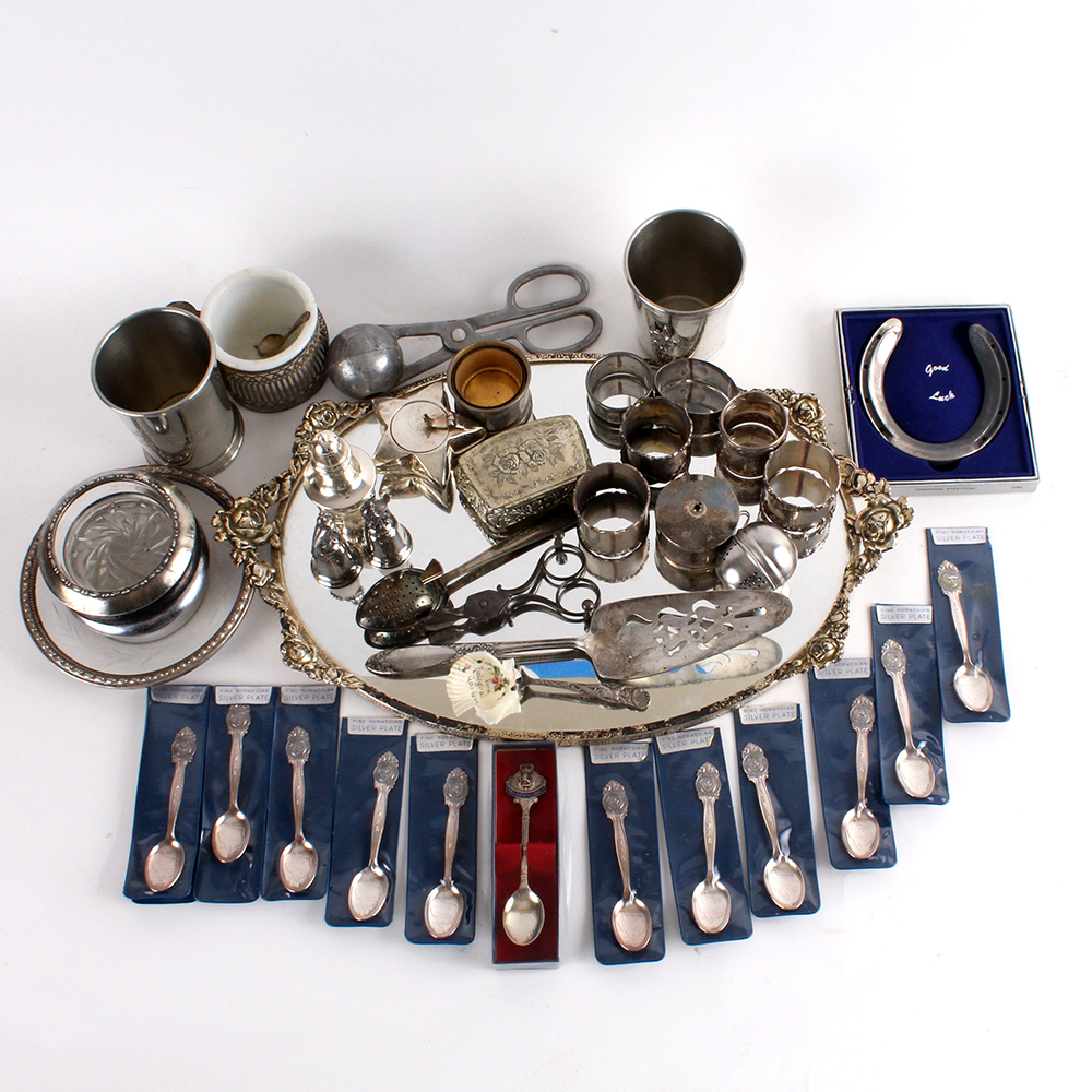 Assorted Silvertone Housewares and Collectibles