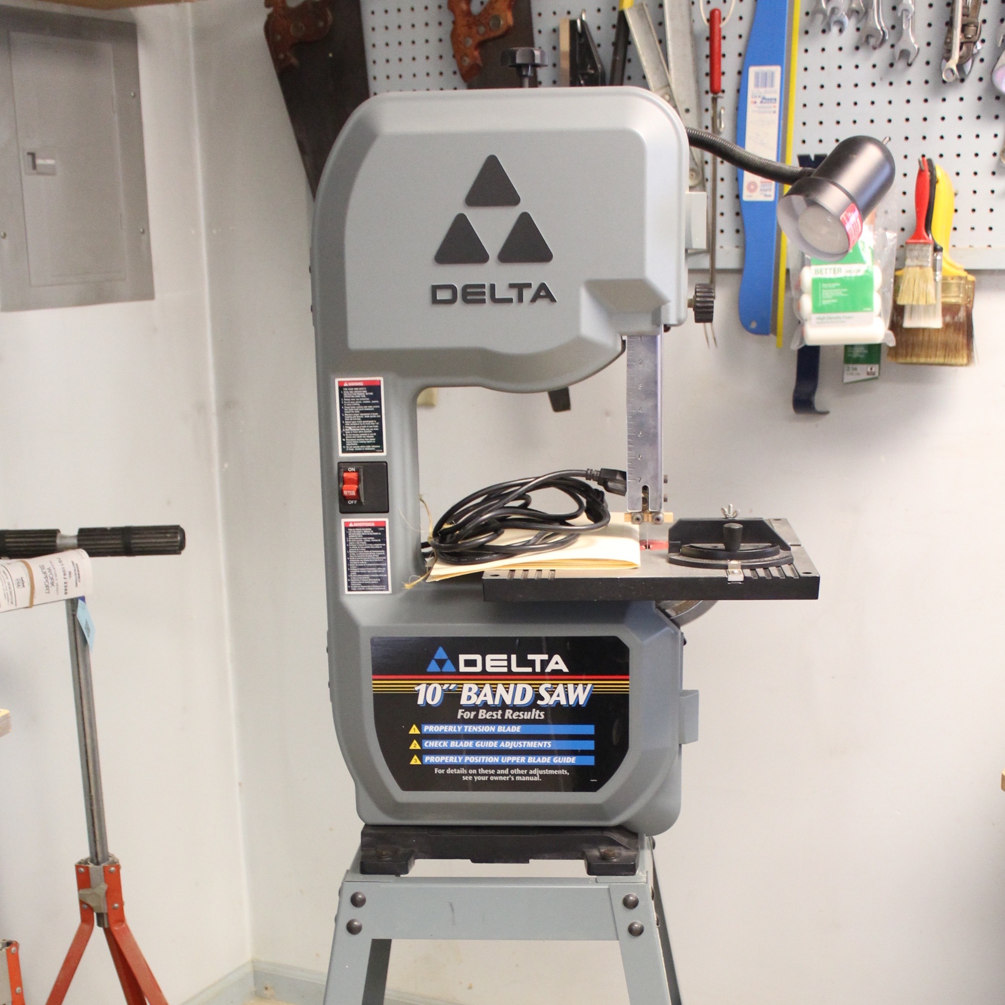 Delta 10" Band Saw on Stand