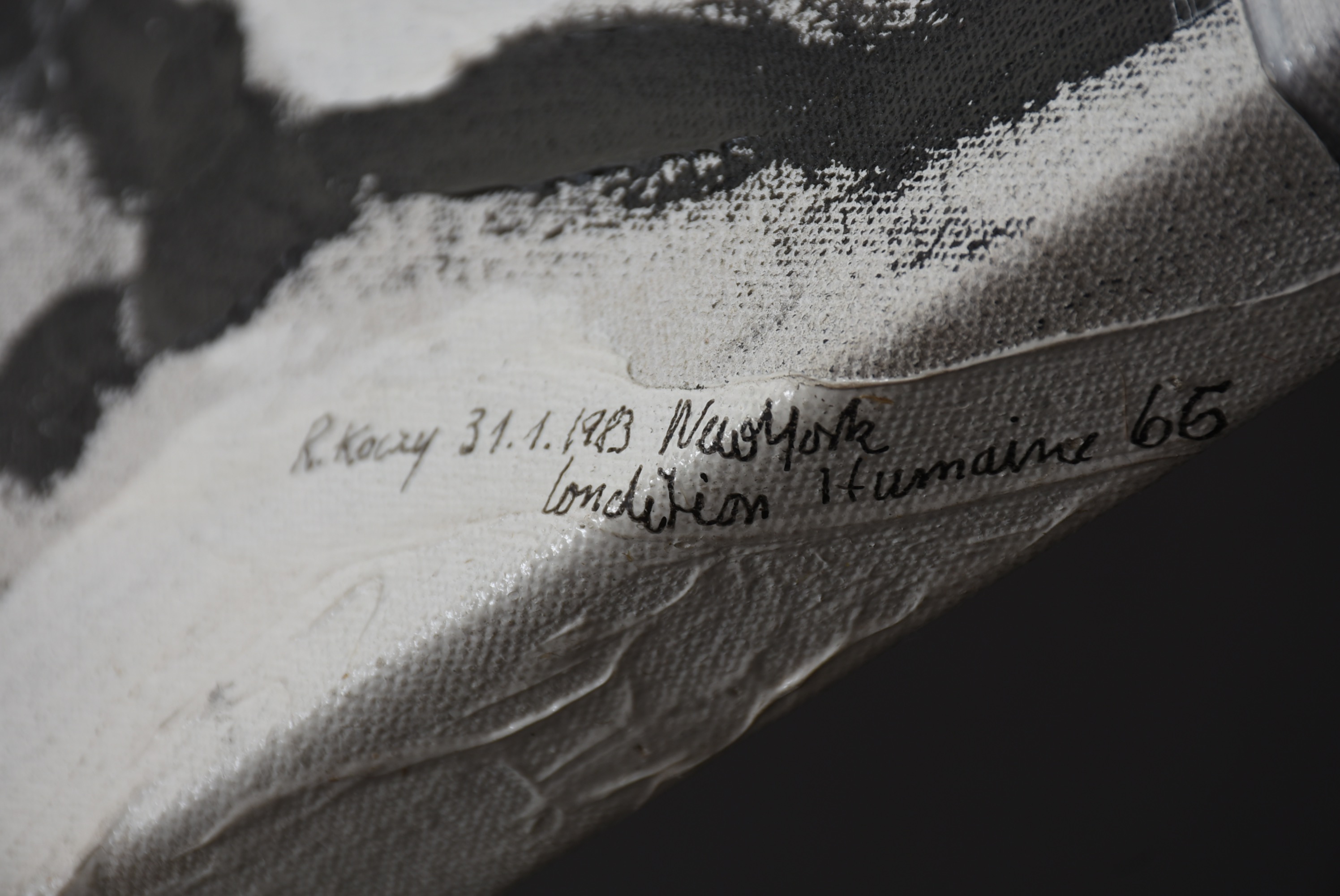 Rosemarie Koczy Original Large Abstract Finger Painting