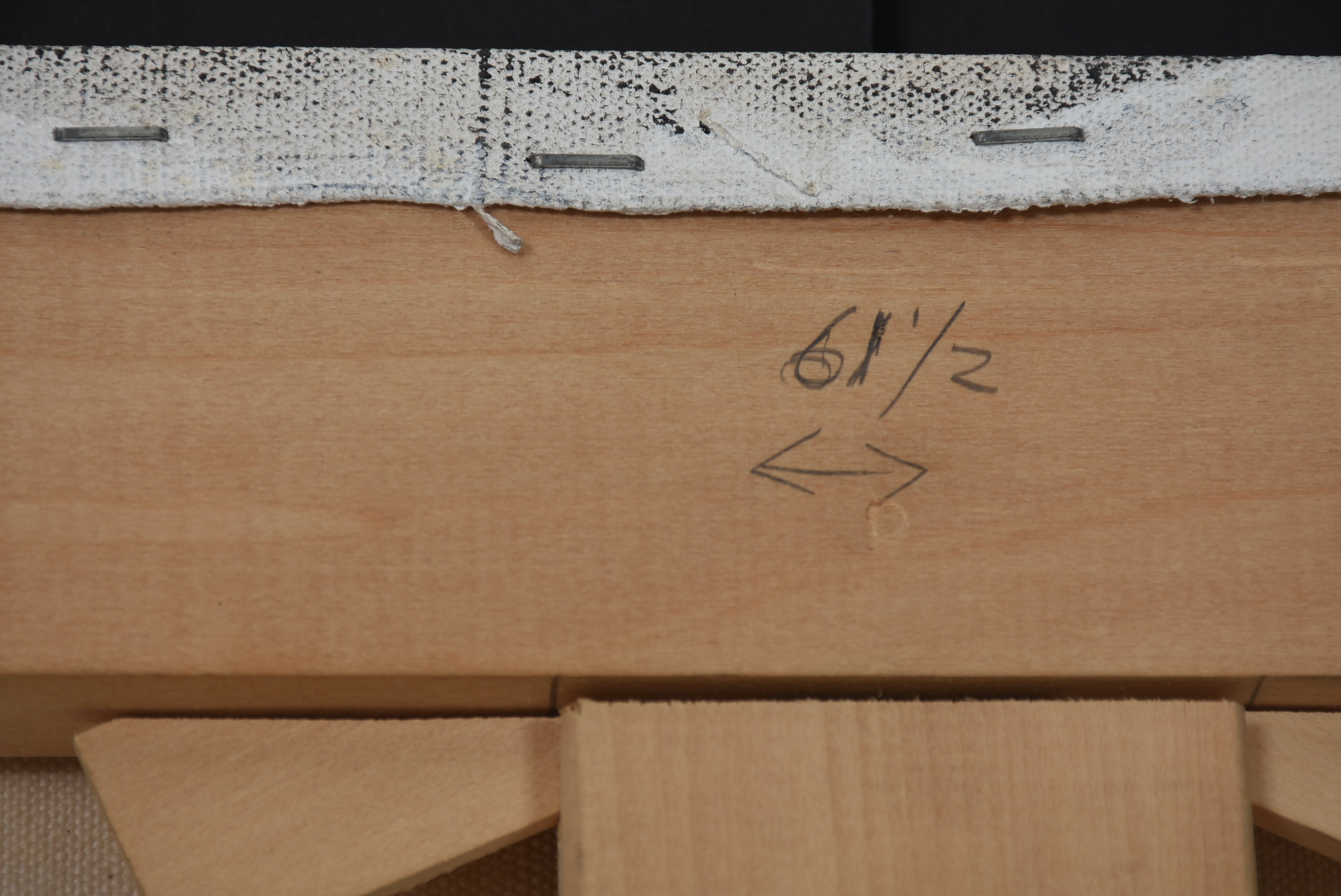 Rosemarie Koczy Original Large Abstract Finger Painting