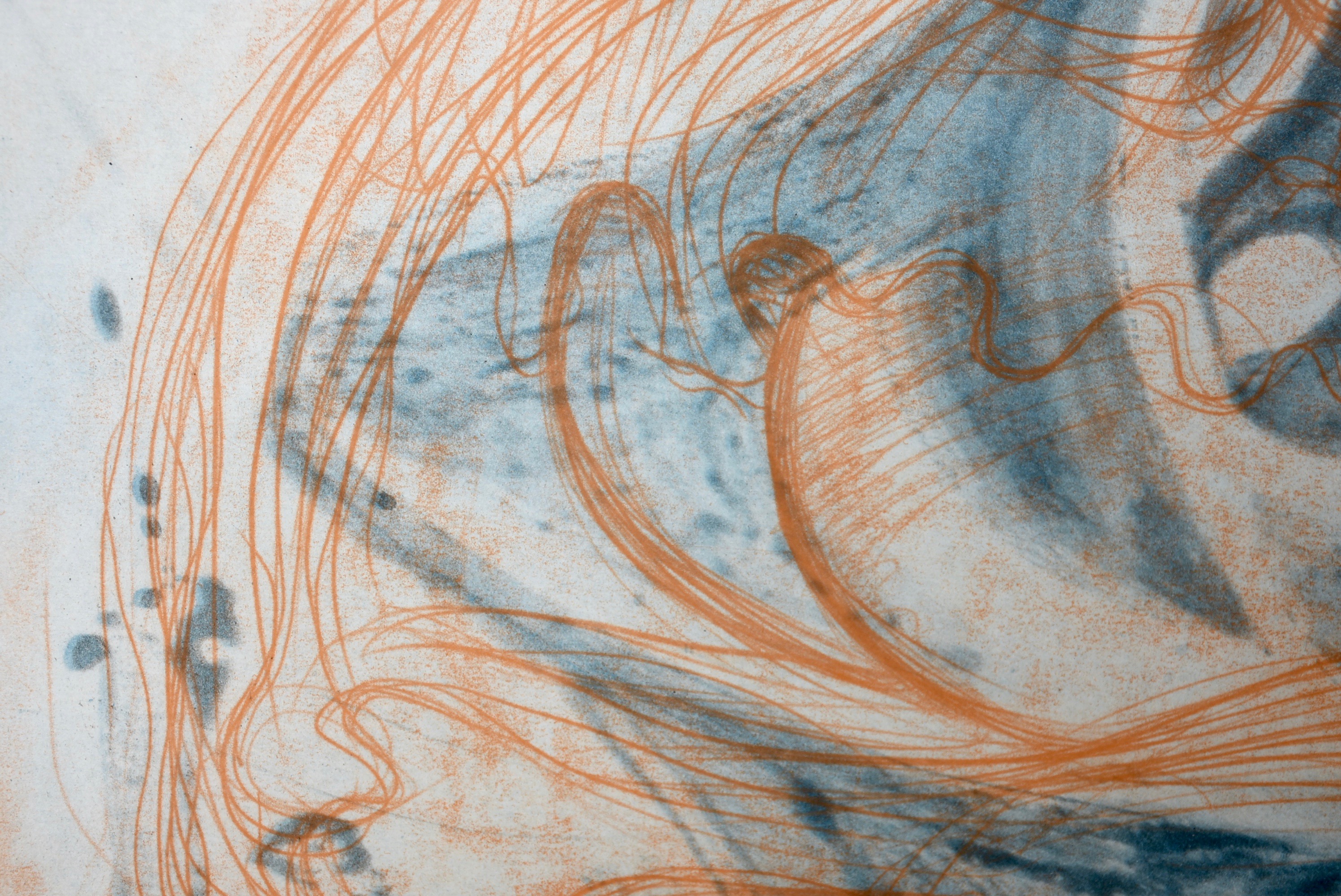 David Salle Original LE Aquatint "Grandiose Synonym for Church VII"