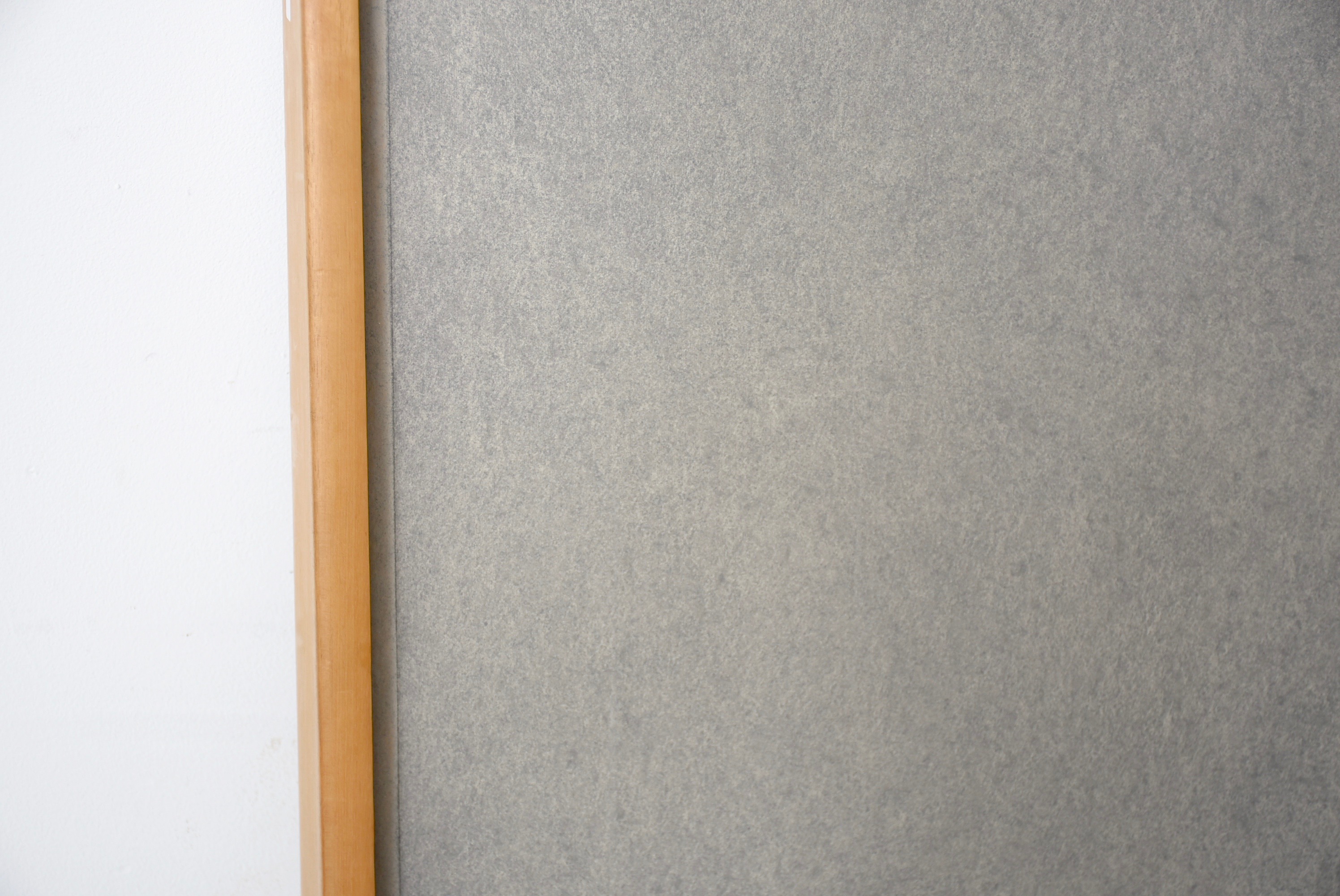 David Smyth 1975 Untitled Charcoal and Graphite Drawing from Window Series