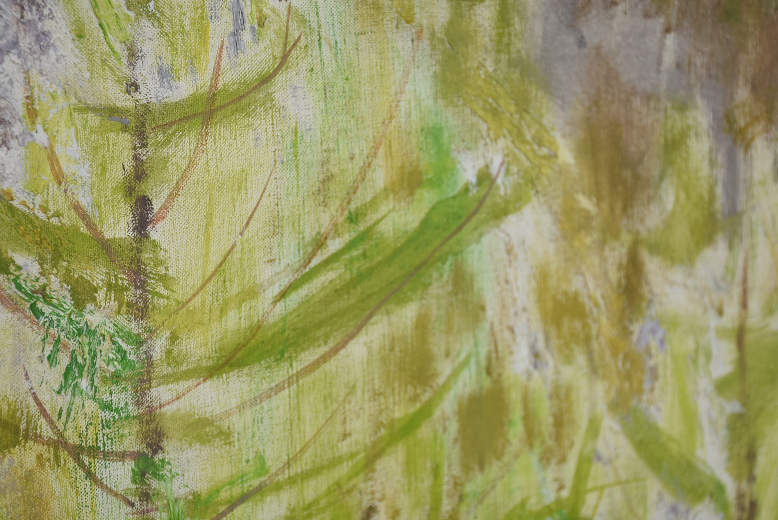 Shin'Ichiro Adachi Oil on Canvas "Kashimayari (Place)"