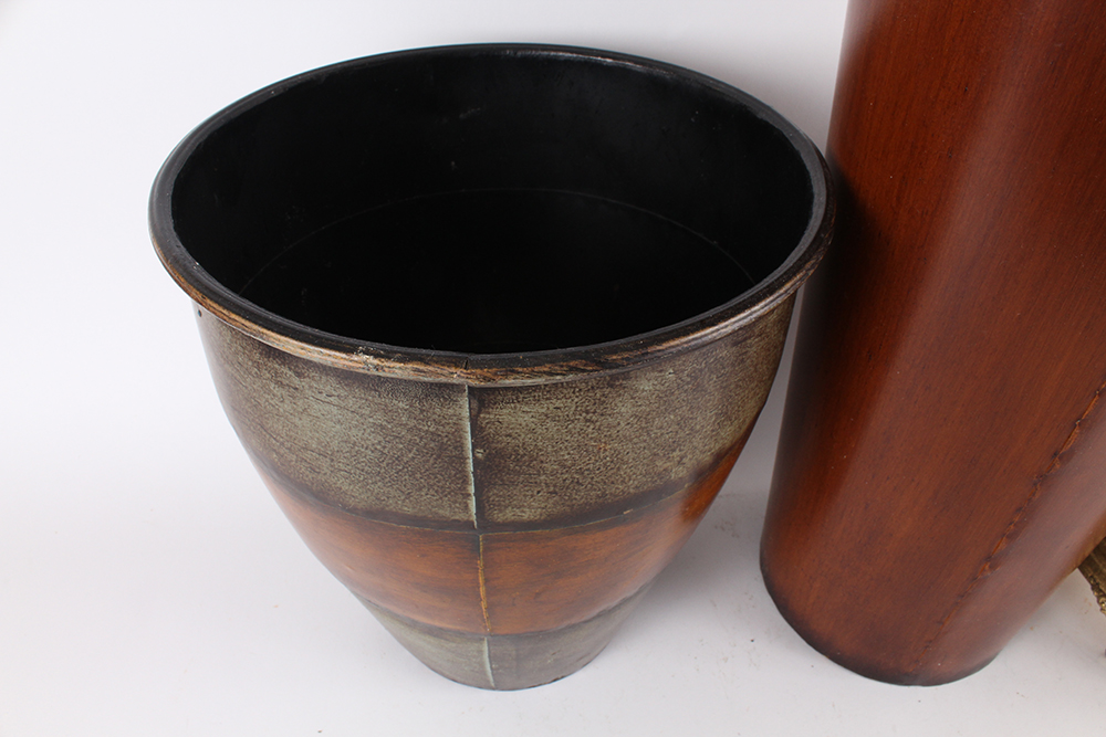 Metal Urn and Waste Receptacles