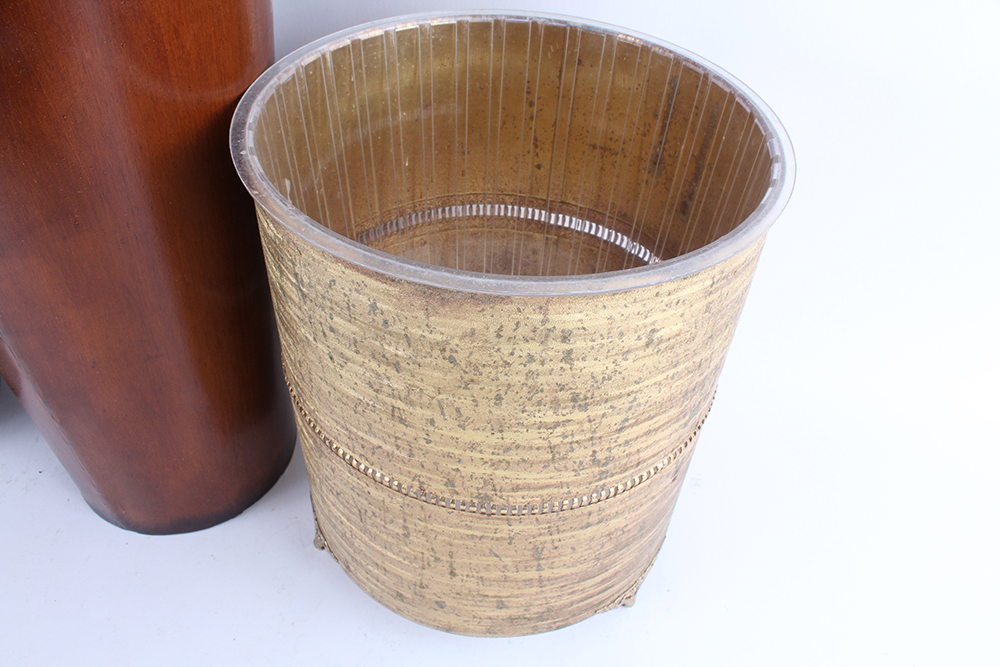 Metal Urn and Waste Receptacles